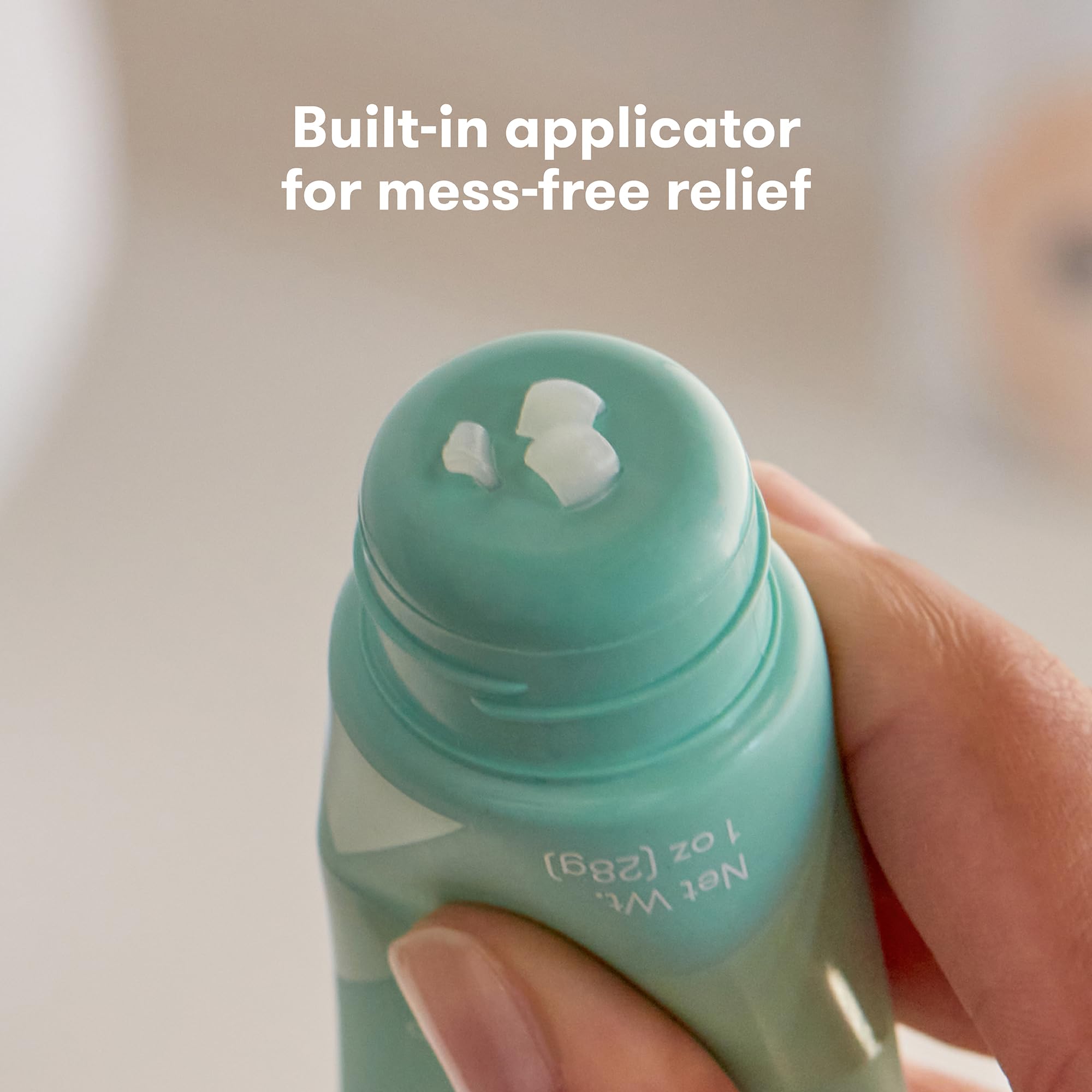 Frida Baby No-Mess Vapor Rub, Baby Vapor Rub for Chest, Neck, Back + Foot,Non-staining, Petroleum-Free Hands-Free Applicator Tube, Soothing Eucalyptus & Lavender for Sleep