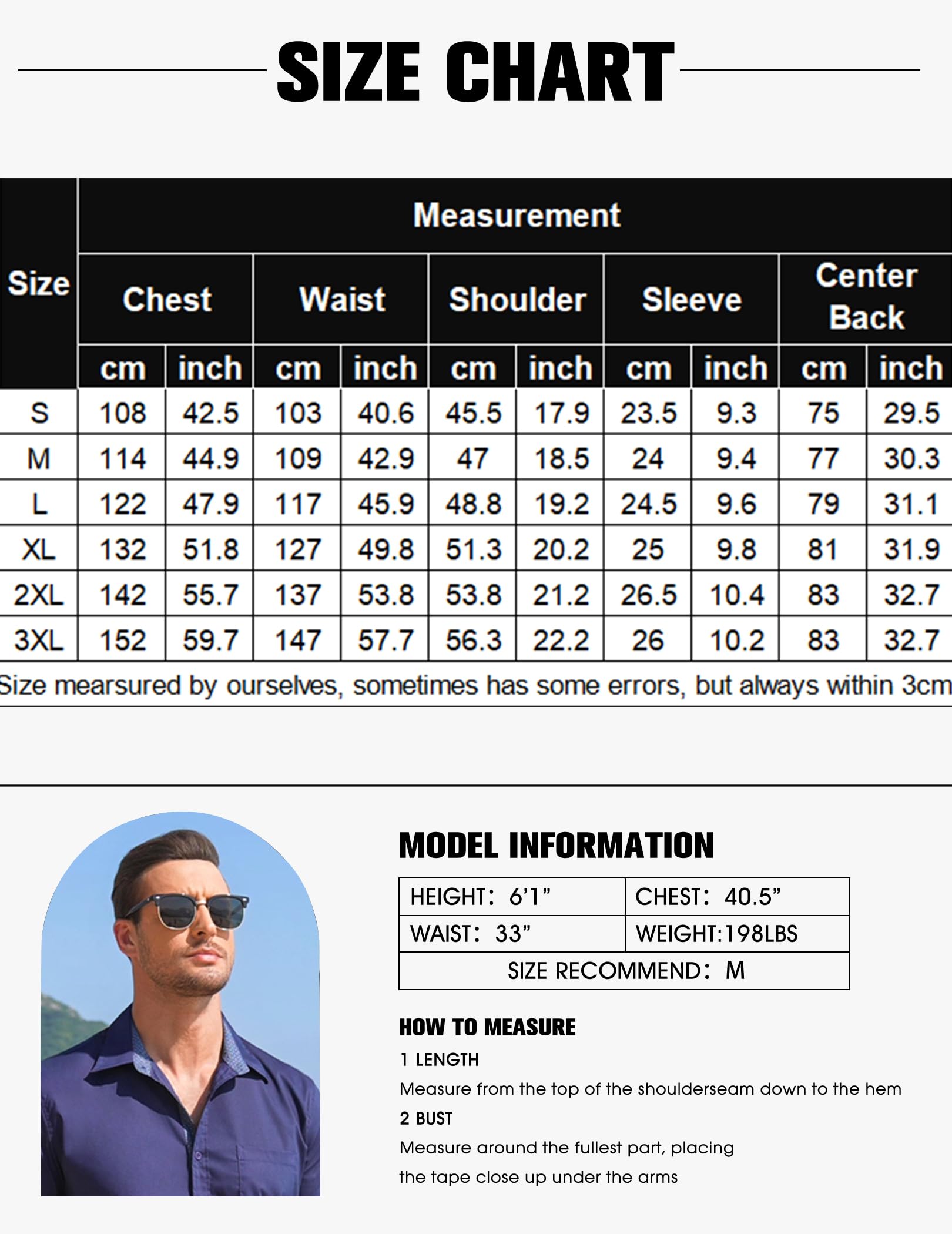 COOFANDY Men's Casual Summer Short Sleeve Dress Shirts Button Down Wrinkle-Free Fitted Stretch Shirt No Tuck Blue