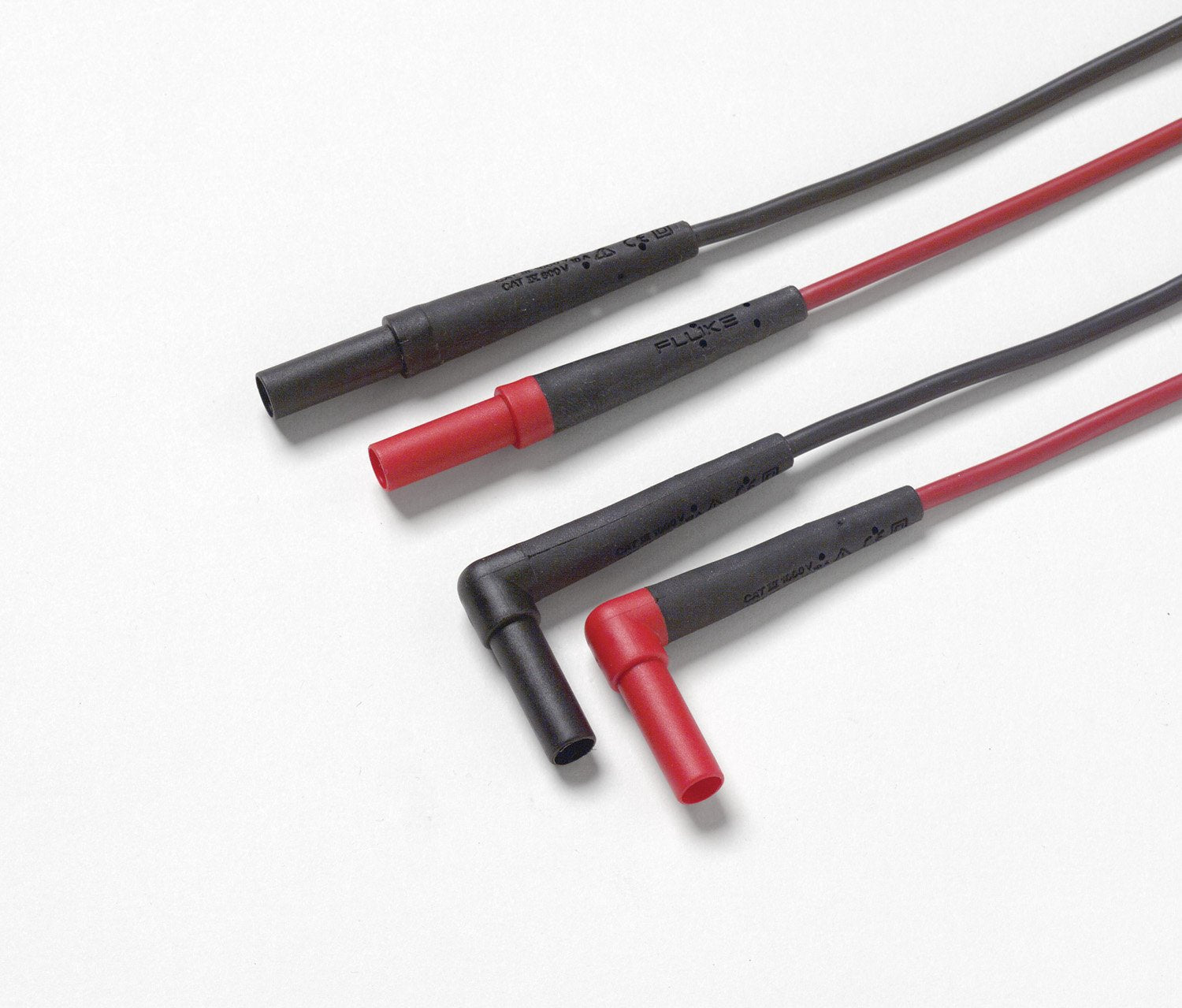 Fluke TL223-1 SureGrip Electrical Test Lead Set with SureGrip Insulated Test Probes