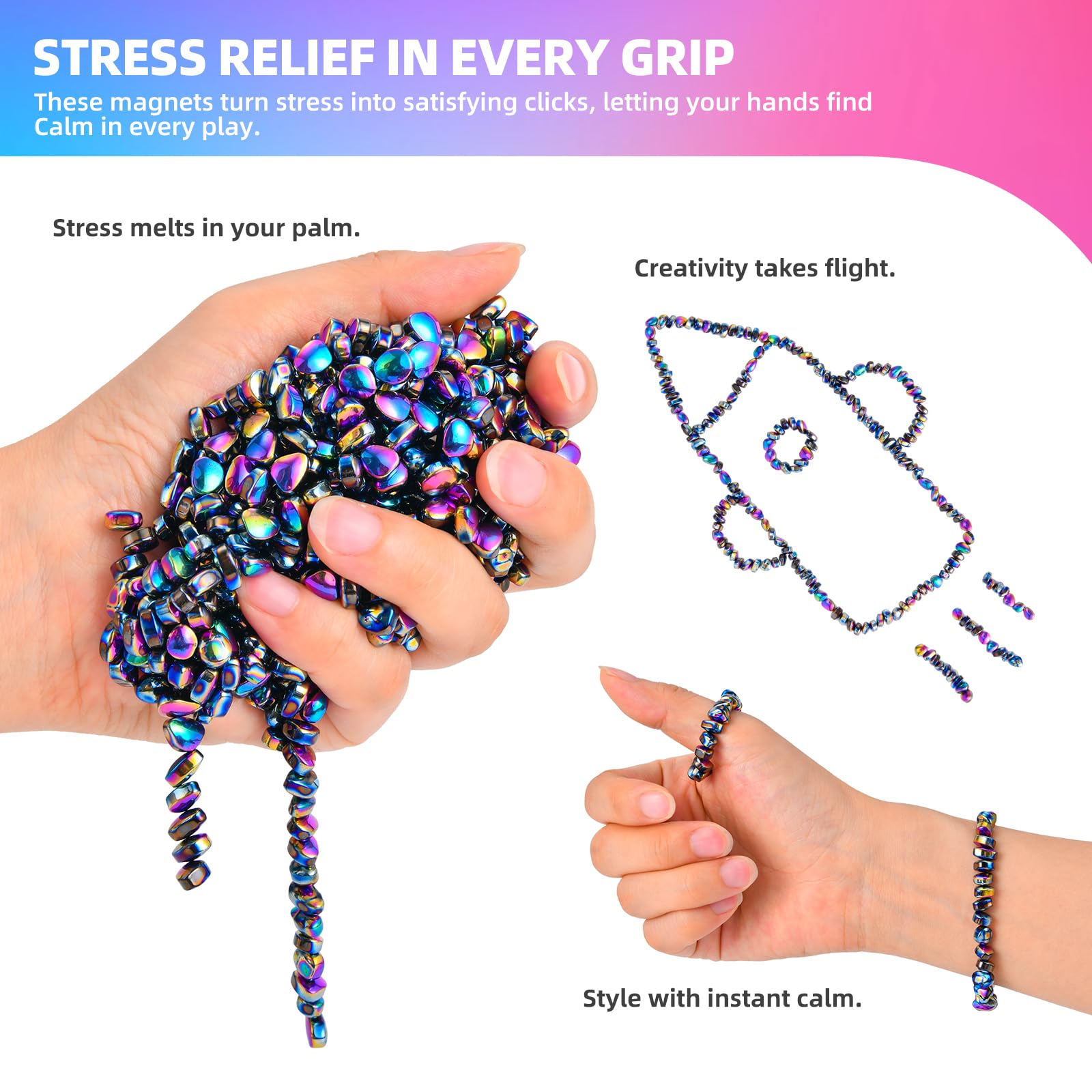 550pcs Fidget Toys for Adults, Stress Relief Sensory Toys for Autism ADHD Anxiety,Desk Fidgets Toys,Fidgets Toys Adults Gifts