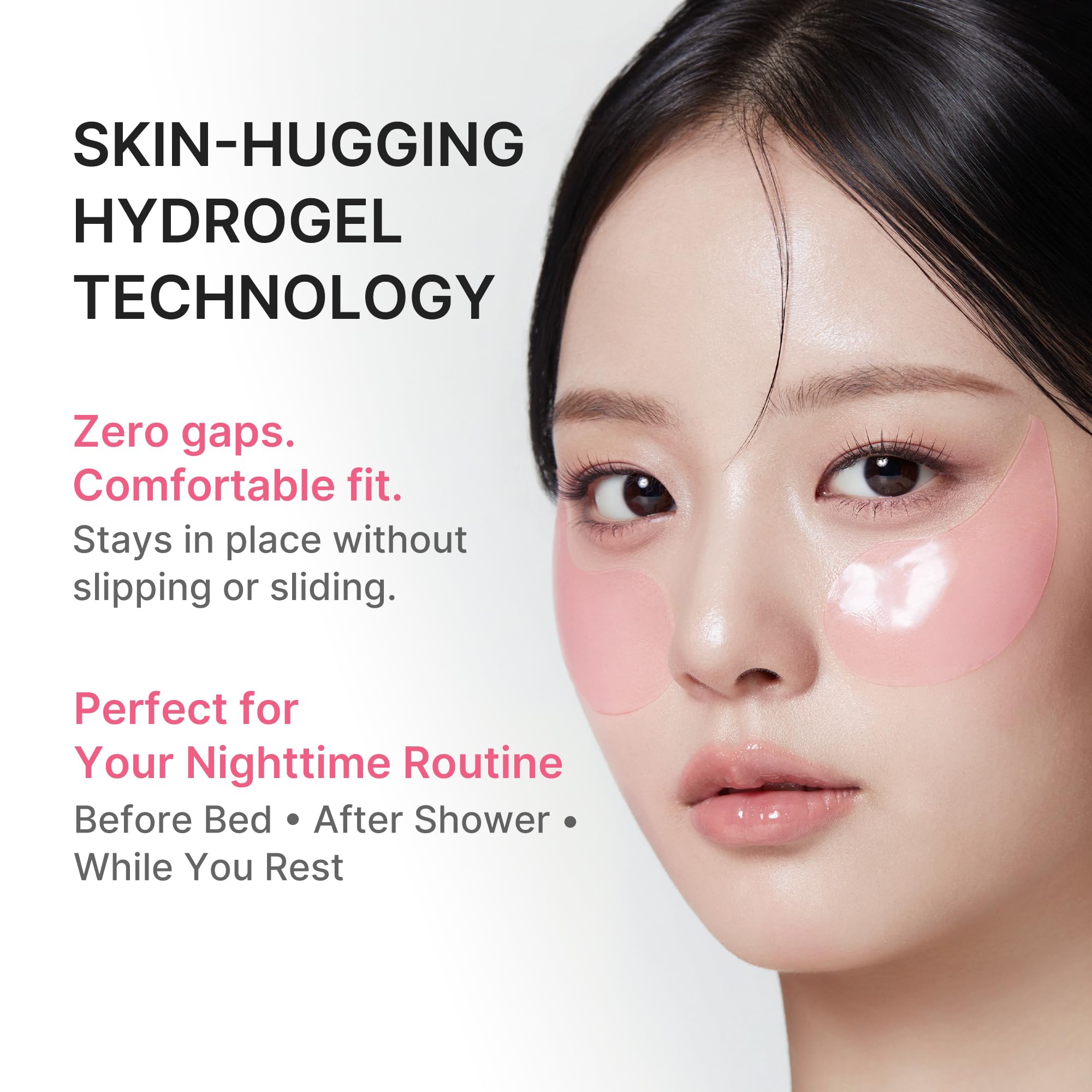 medicube PDRN Caffeine Collagen Eye Patch | Gel Eye Patches for the appearance of Dark Circles, Undereye Bags | Firming, Age-Defying Care with Retinol, Collagen | Korean Skincare | 30 Pairs