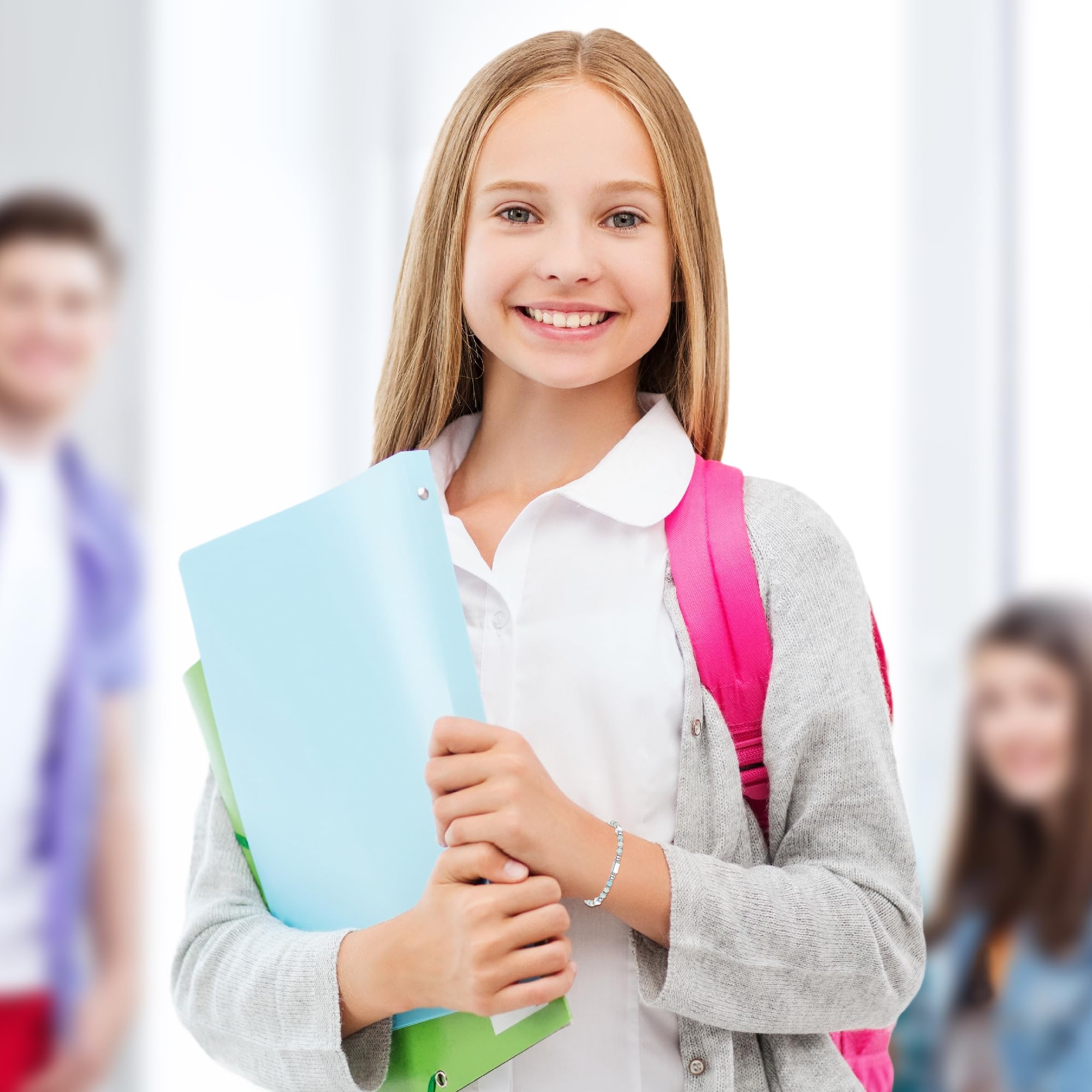 AryaHozel Back to School Bracelet, Back to School Gifts for Students College Middle High School Girls Back to School Supplies Stuff First Day of Kindergarten Bracelet 1st Day of School Bracelet