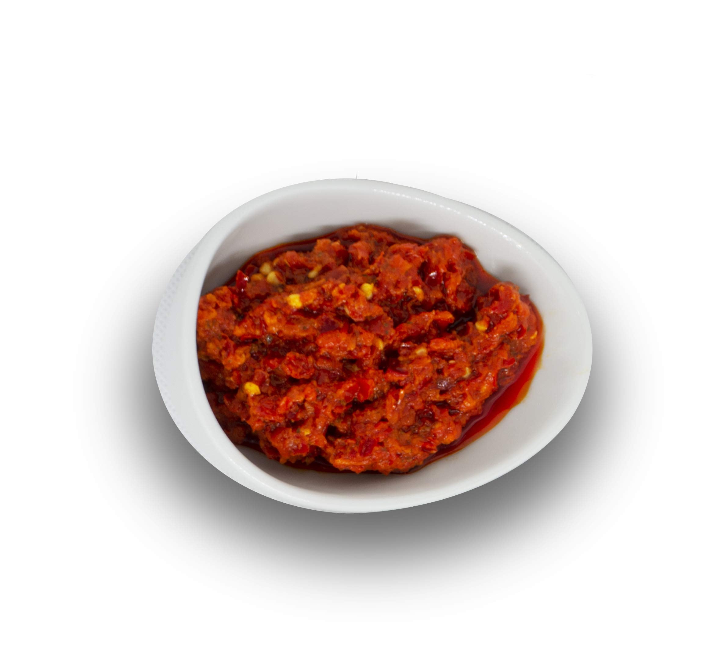 TUTTOCALABRIA Pate Crushed Calabrian Chili Pepper Pate, Smoother Textured Version of Our Crushed Pepper Paste, 10 oz