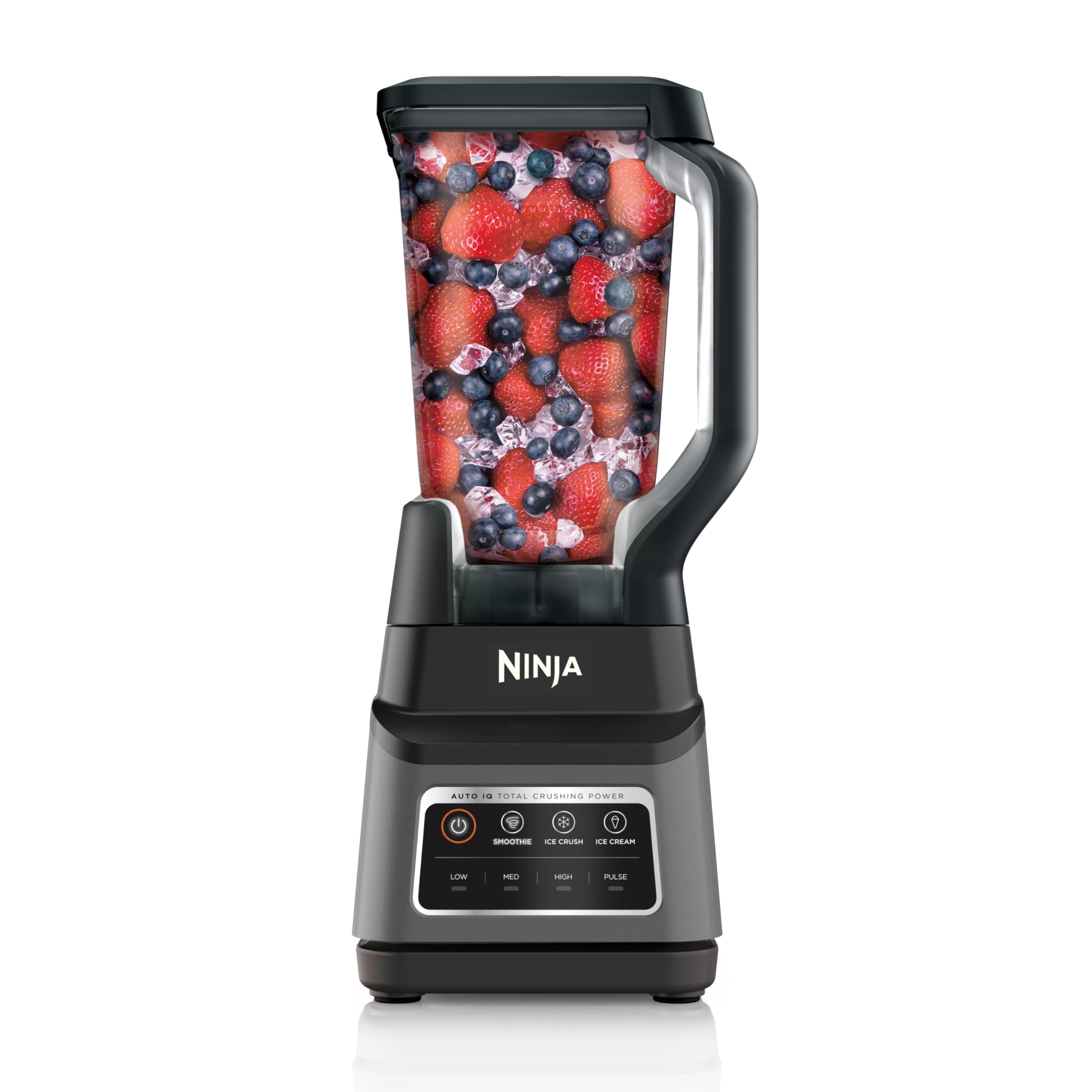 Ninja Professional Plus Blender | Max Power Smoothie Blender, Ice Cream Maker, Frozen Drink Mixer & Margarita Machine | 3 Auto IQâ„¢ Presets, 1400 W, 72oz Total Crushing Pitcher | Dark Grey, BN701