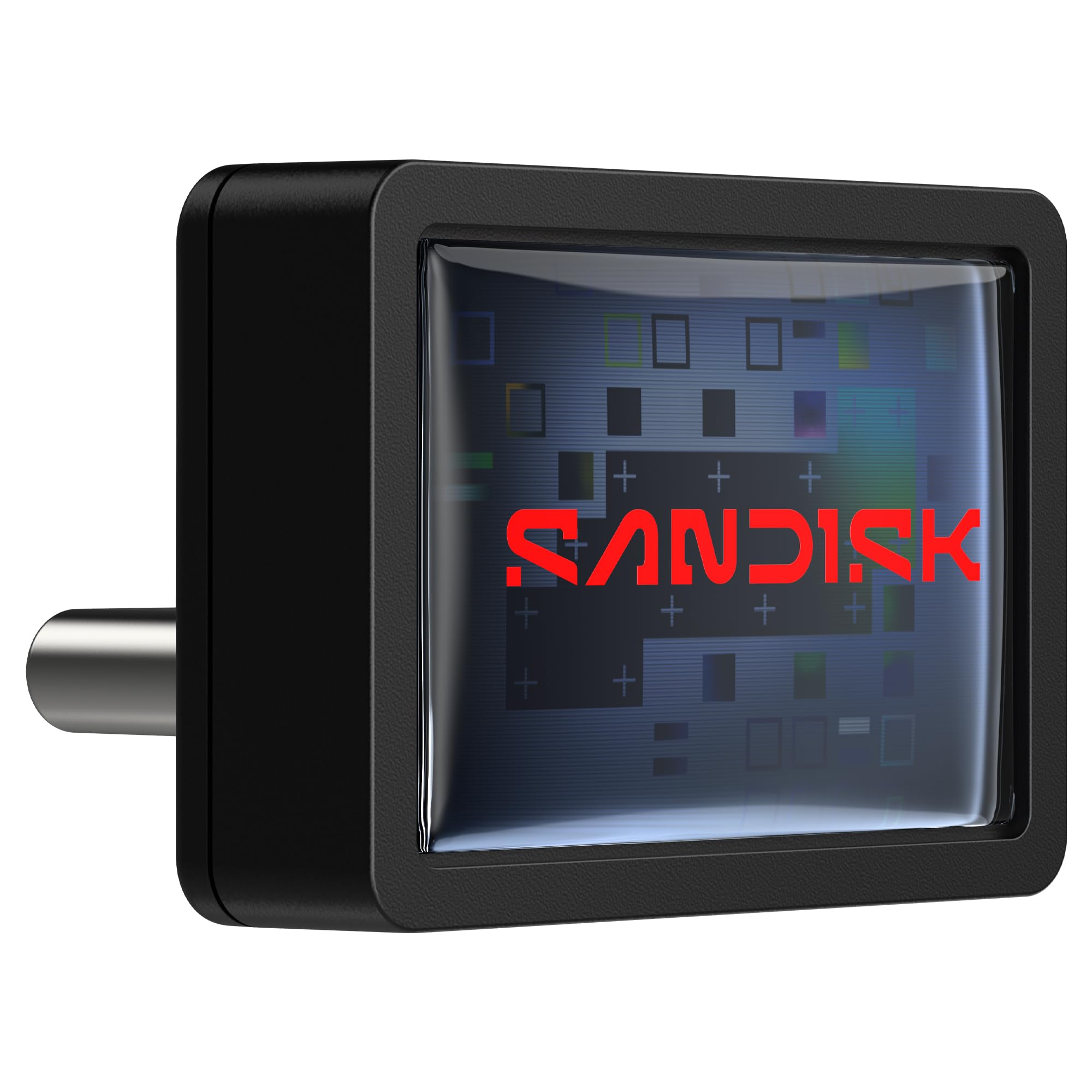 SANDISK 512GB Extreme Fit USB-C Flash Drive - Up to 400MB/s Read speeds, USB 3.2 Gen 1, USB Type-C - Plug-and-Stay Storage - Black - SDCZ530-512G-G46