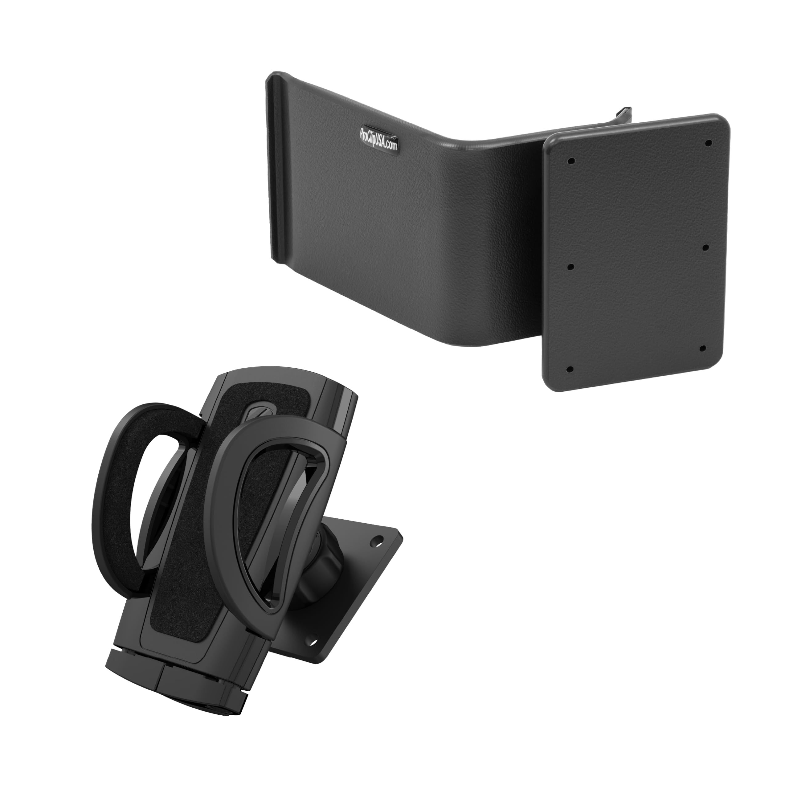 Scosche ProClip Center Dash Mount Compatible with 2013-2018 Dodge Ram Trucks with StuckUp Universal Phone Mount Bundle