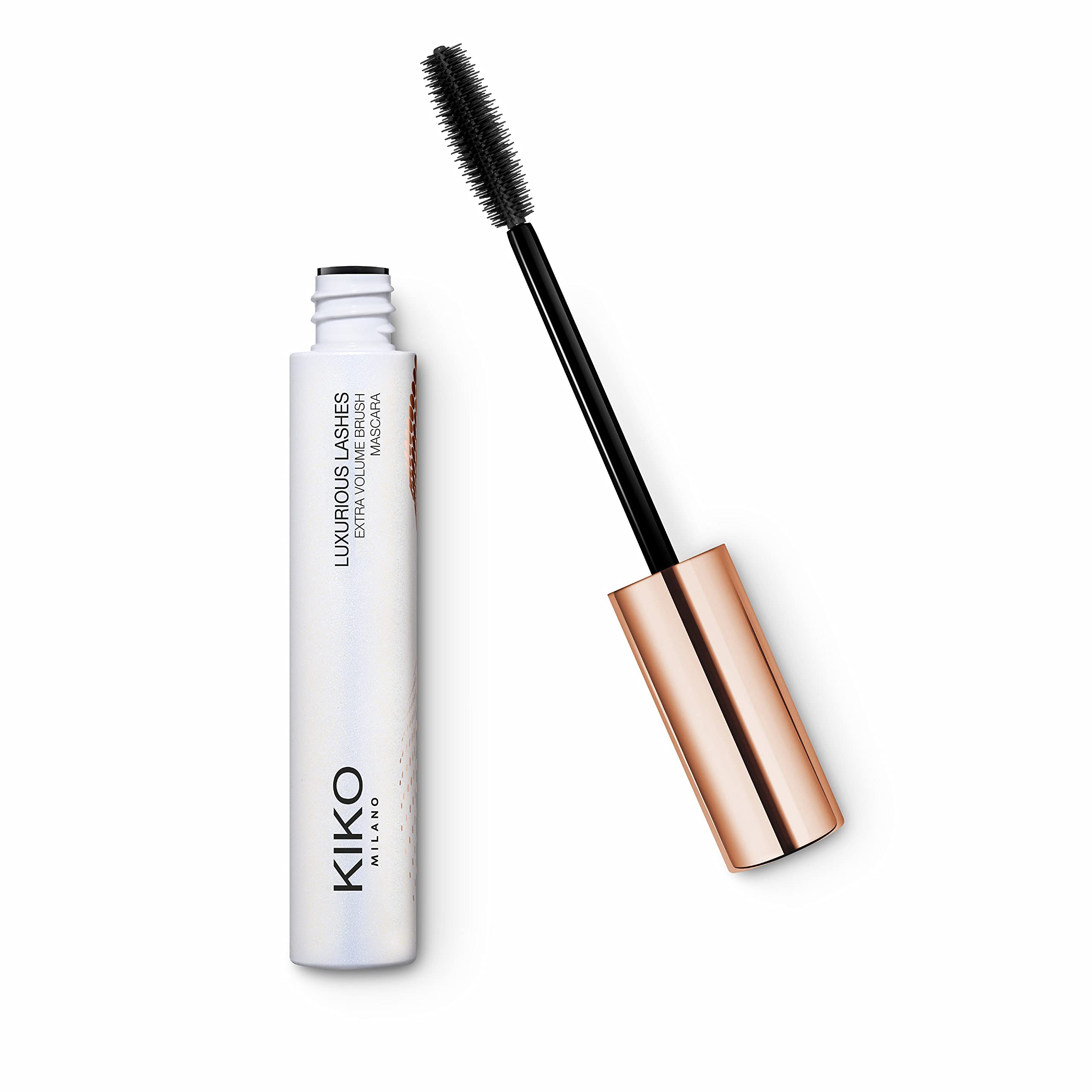 KIKO Milano New Luxurious Lashes Extra Volume Brush Mascara | Volume- And Definition-enhancing Mascara