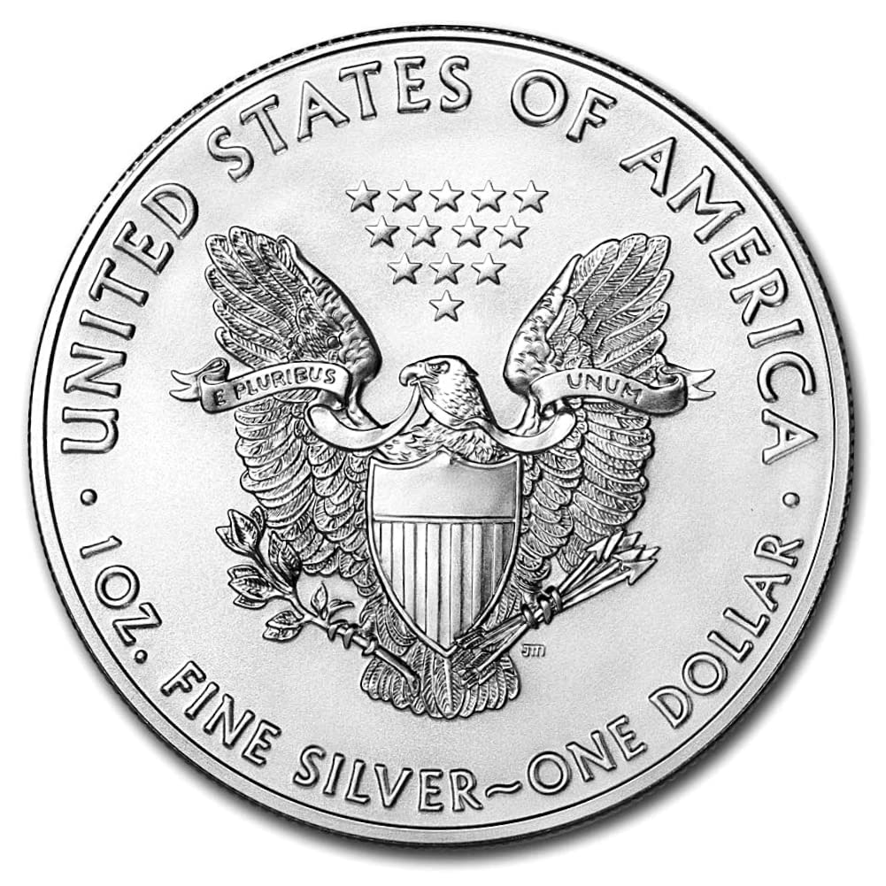 1986 - Present (Random Year) Lot of (20) 1 Ounce Silver American Eagle Coins Brilliant Uncirculated (Type 1 or 2) in Original United States Mint Tube $1 Seller BU