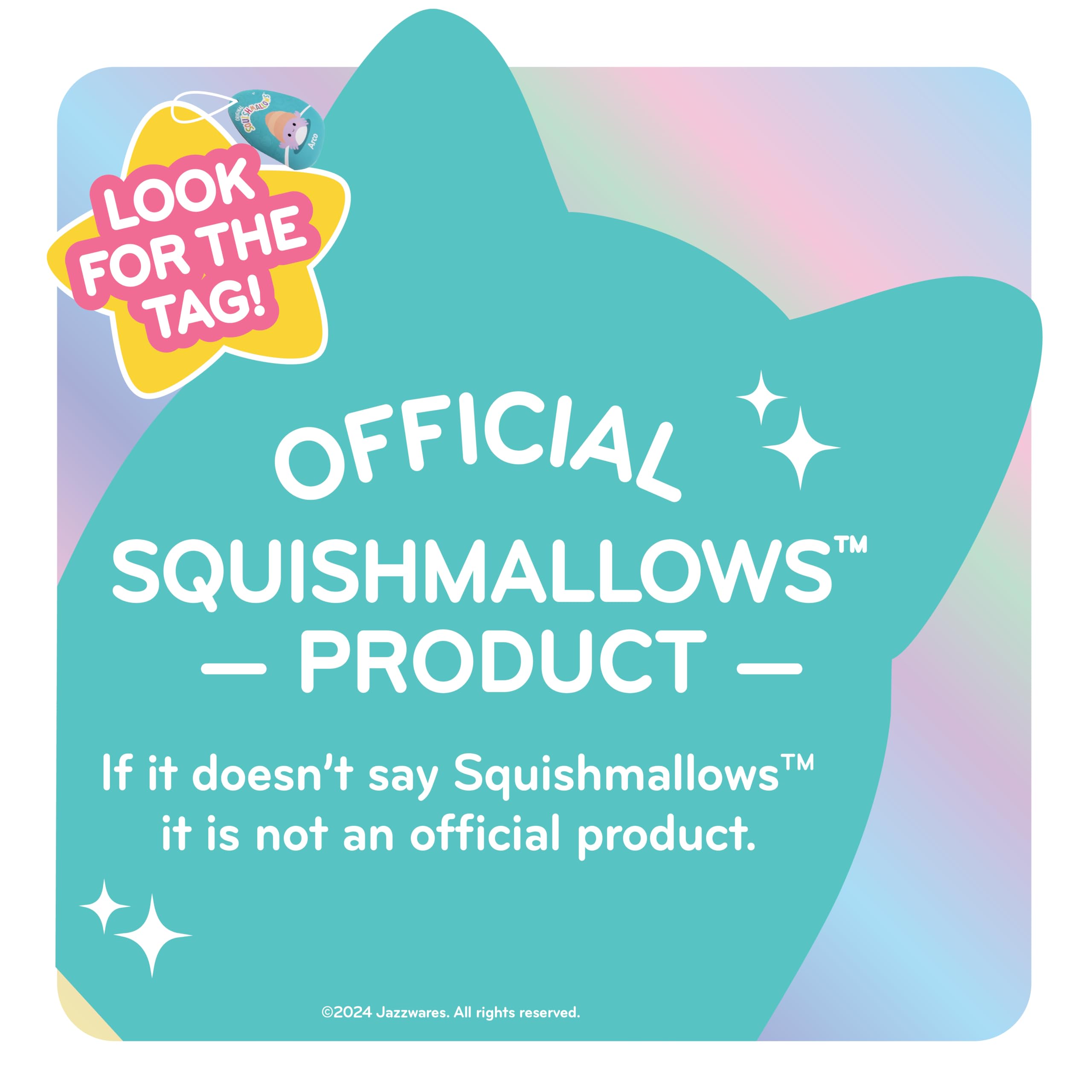 Squishmallows Original 8-Inch Maeve The Manatee - Official Jazwares Plush - Collectible Soft & Squishy Manatee Stuffed Animal Toy - Add to Your Squad - Gift for Kids, Girls & Boys