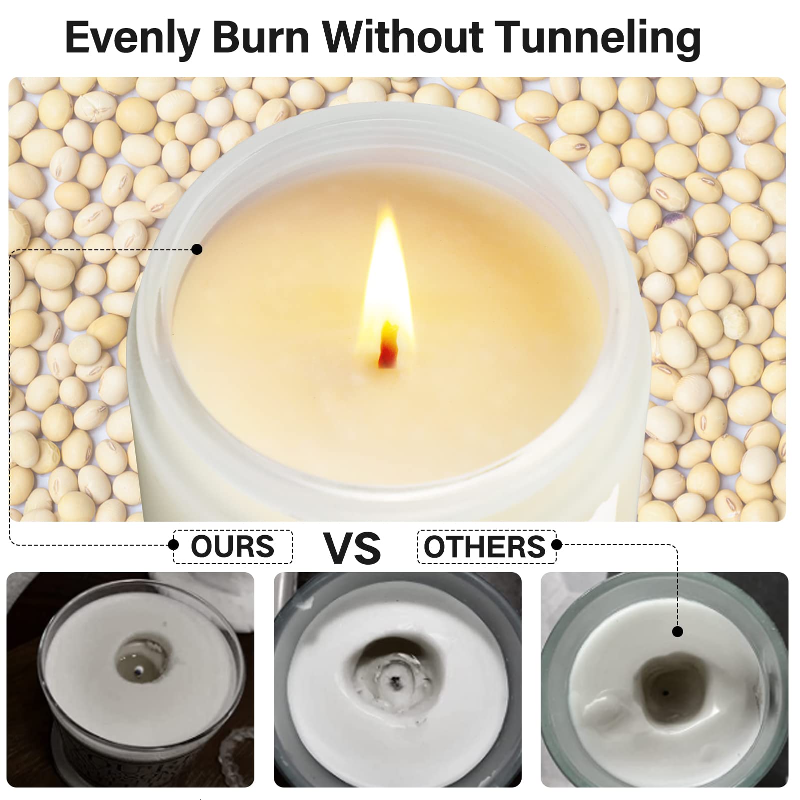 4 Pack Candles for Home Scented, Lavender Candles Set, Aromatherapy Jar Candles for Home, 28 oz 200 Hour Long Lasting Candles, Scented Candles Gifts Set for Women, Birthday, Valentine, Anniversary