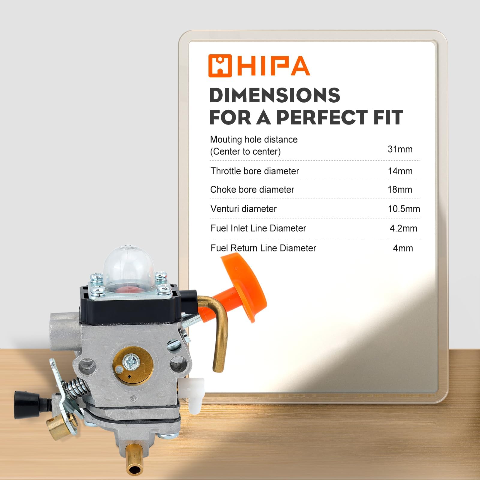Hipa FS90R Carburetor for STIHL HT101 FS110R FS90 KM110R FS100RX KM90R FS110 FS130R FS 90R KM130R HT 101 FS 110 FS130 FS 110R FC90 HT131 HL100K HL100 FS100 HT100 FS87 HL90 Trimmer C1Q-S174