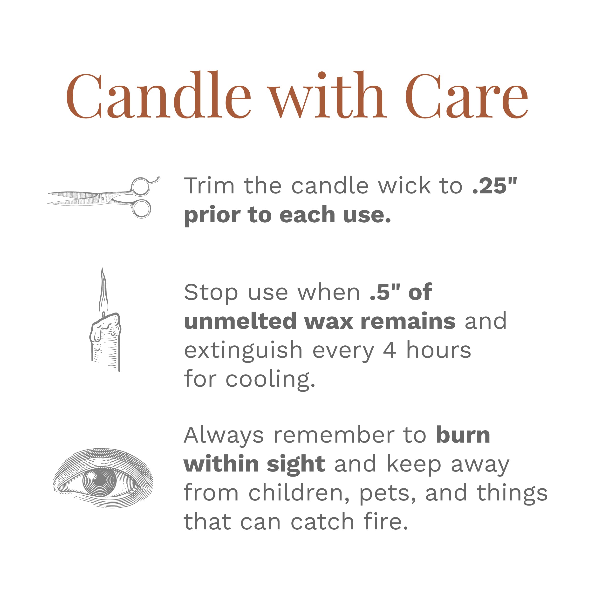 Candle-lite Scented Candles, Cinnamon Rolls Fragrance, One 18 oz. Single-Wick Aromatherapy Candle with 110 Hours of Burn Time, Brown Color