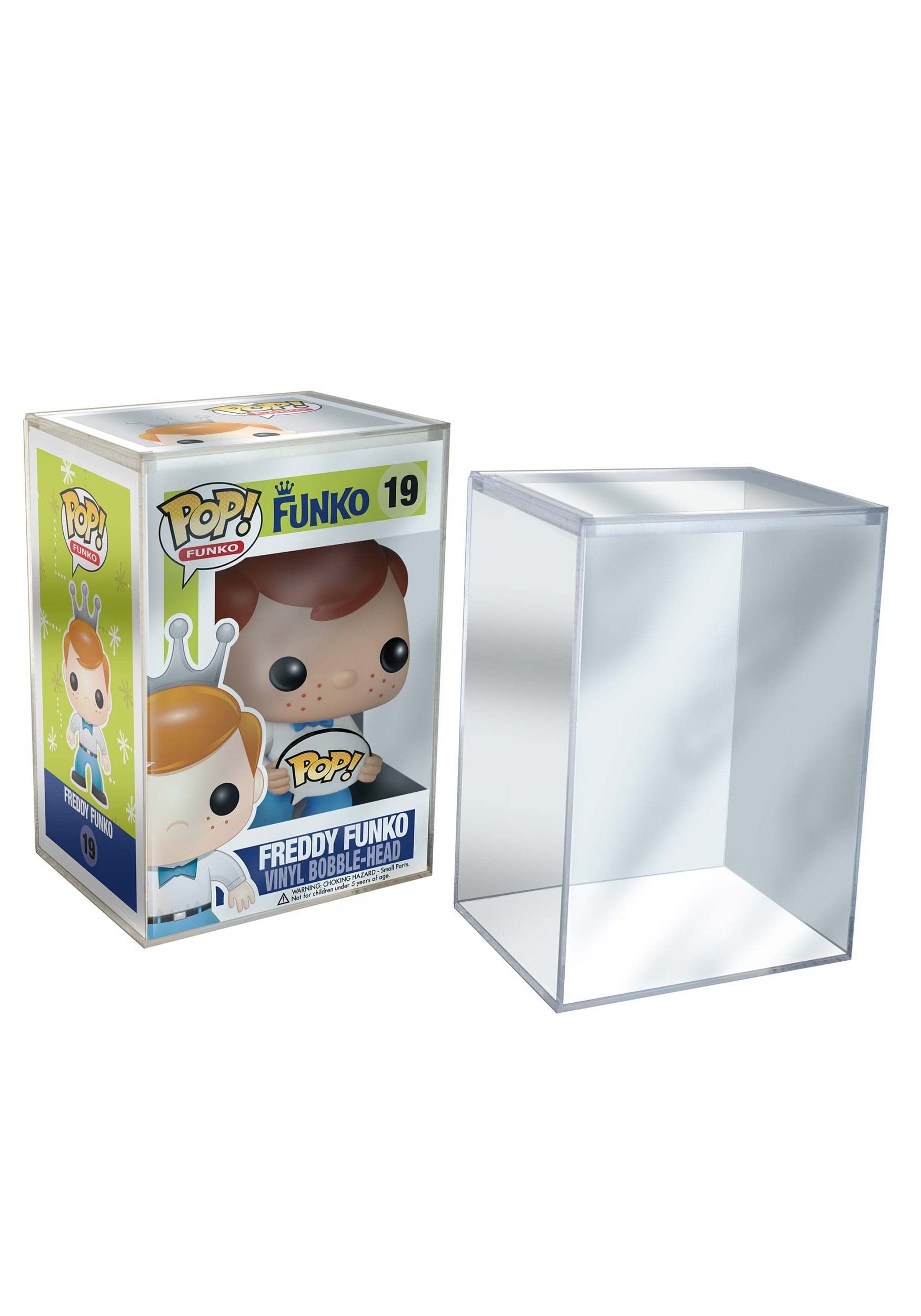 Funko Pop Premium - Premium Protector Display Cases - for Funko Pop Collectable Vinyl Figures - Durable, Crystal Clear, and Stackable Storage