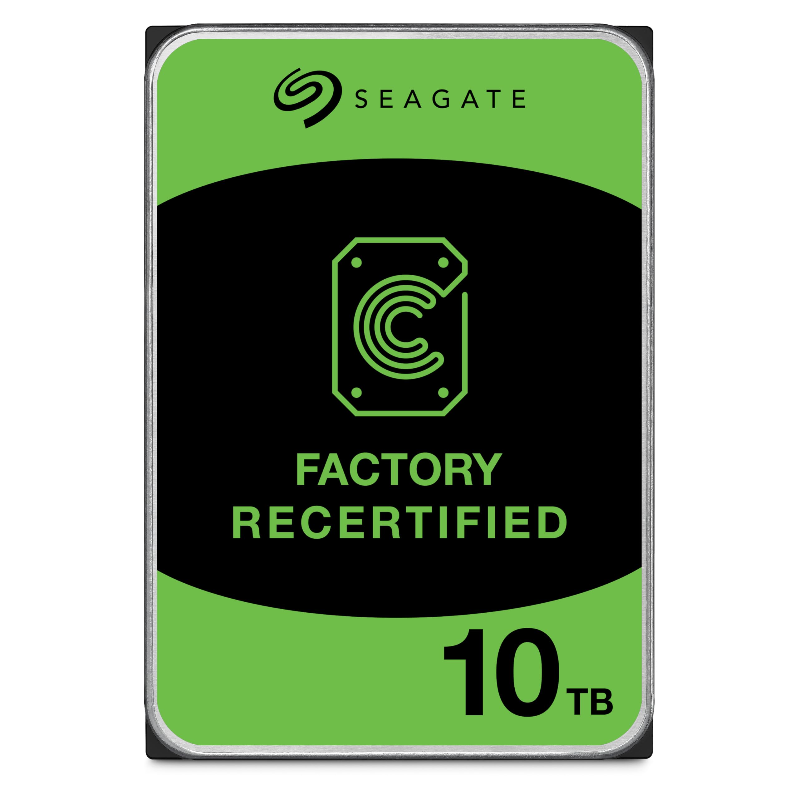 Seagate IronWolf Pro 10Tb NAS Internal Hard Drive HDD – 3.5 Inch Sata 6GB/S 7200 RPM 256MB Cache for Raid Network Attached Storage, Data Recovery Rescue Service (ST10000NE0004)