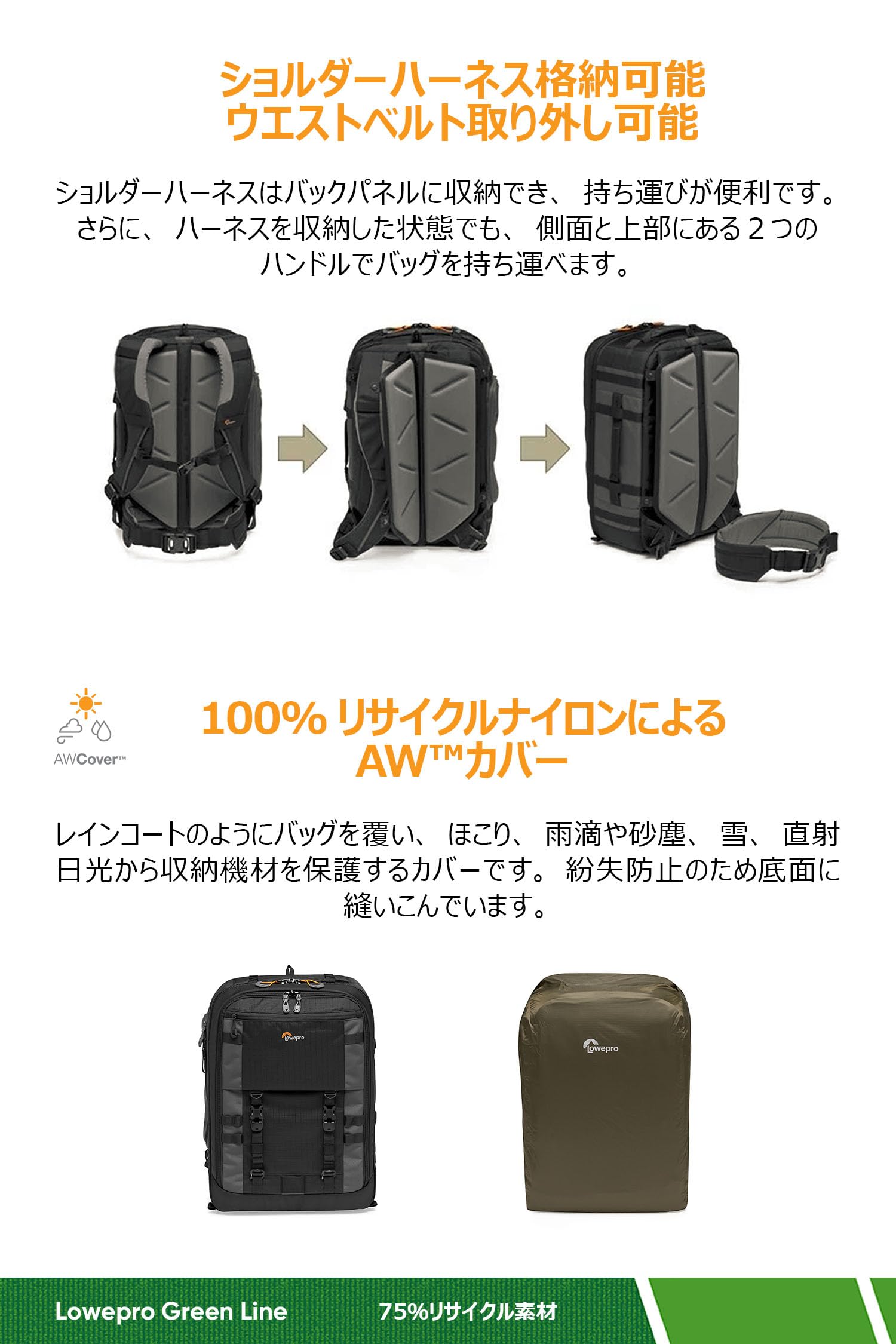Lowepro Camera & Photo BP 350 AW II-New, Grey