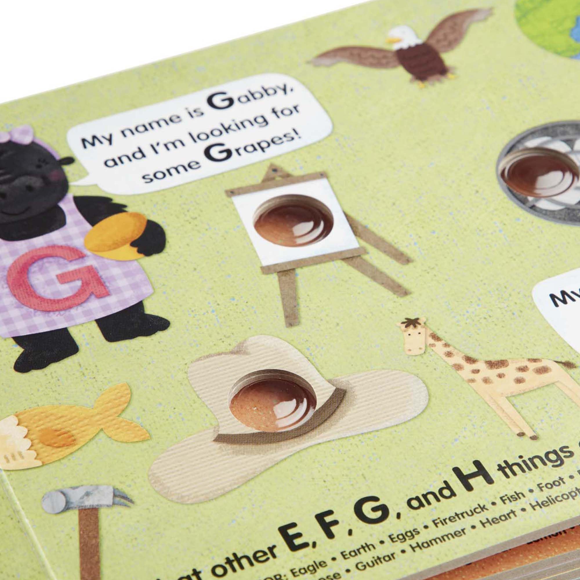 Melissa & Doug Children's Book - Poke-a-Dot: An Alphabet Eye Spy (Board Book with Buttons to Pop) - FSC Certified