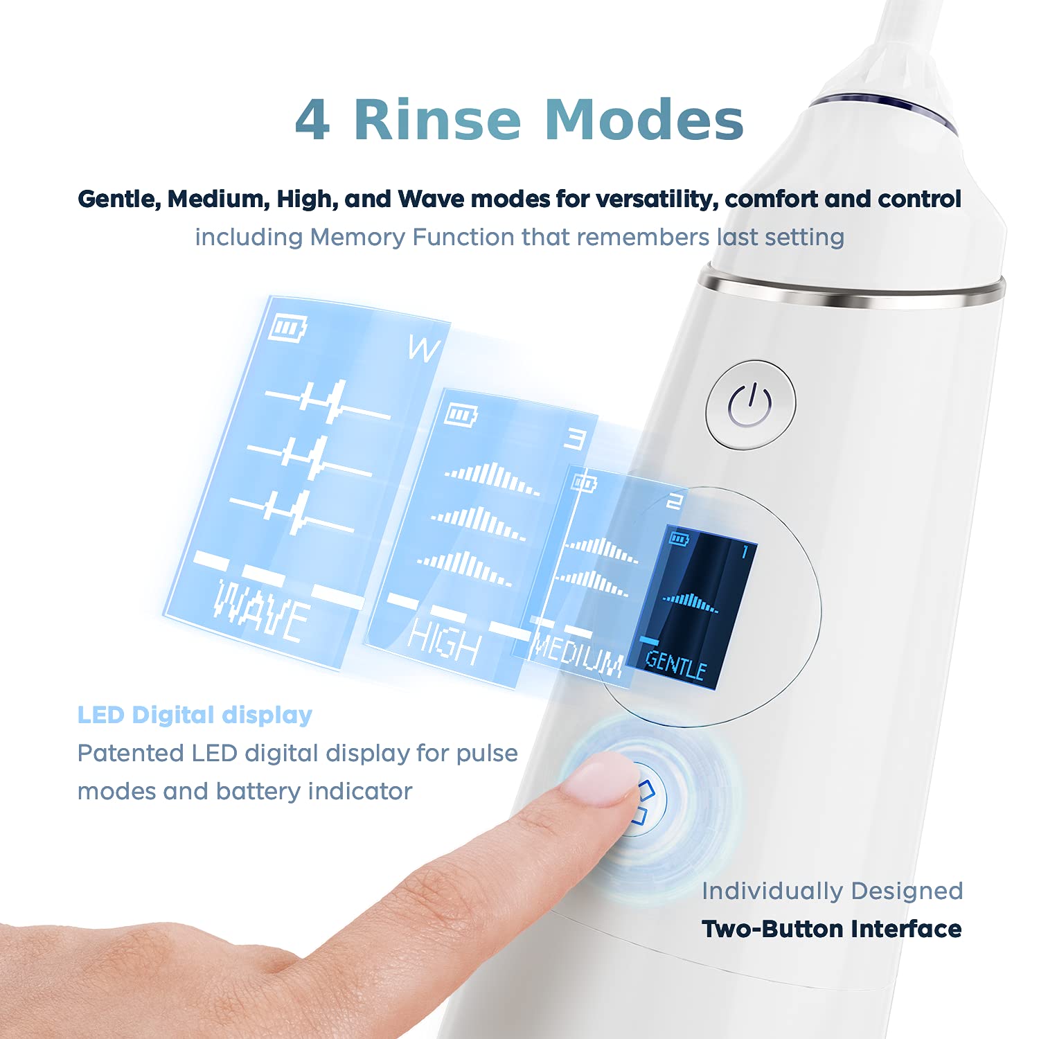 SinuPulse Traveler with 30 Sinuair Packets - Cordless Pulsating Nasal Irrigation Sinus Rinse System, Space Saving Cleaner & Relief Machine for Travel, More Effective than Neti Pot or Nose Spray Bottle