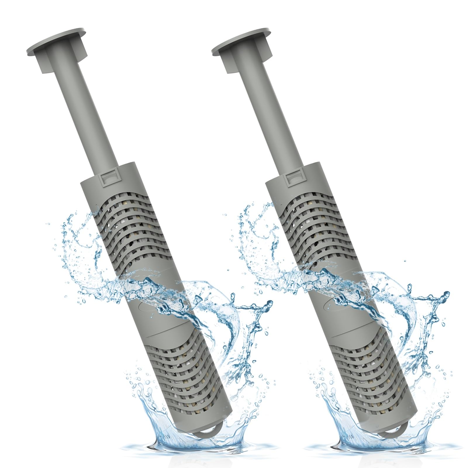 ROYOR Hot Tub Silver Ion Cartridge - Spa Mineral Sticks for Hot Tub, Spa Silver Ion Cartridge for Spa Hot Tub, 2 Pack