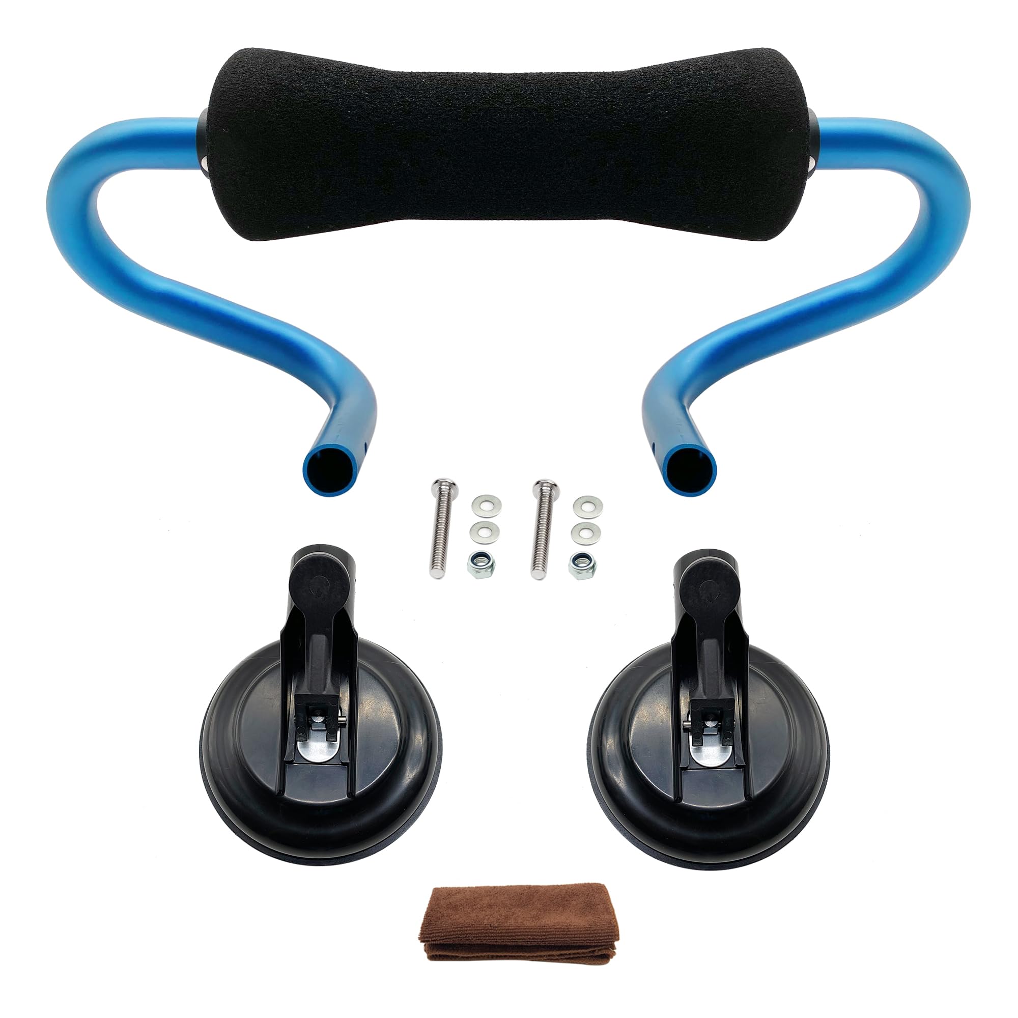 TOURFUN Kayak Roller, Kayak Load Assist for Car SUV Suction Mounted Roof Roller Loader