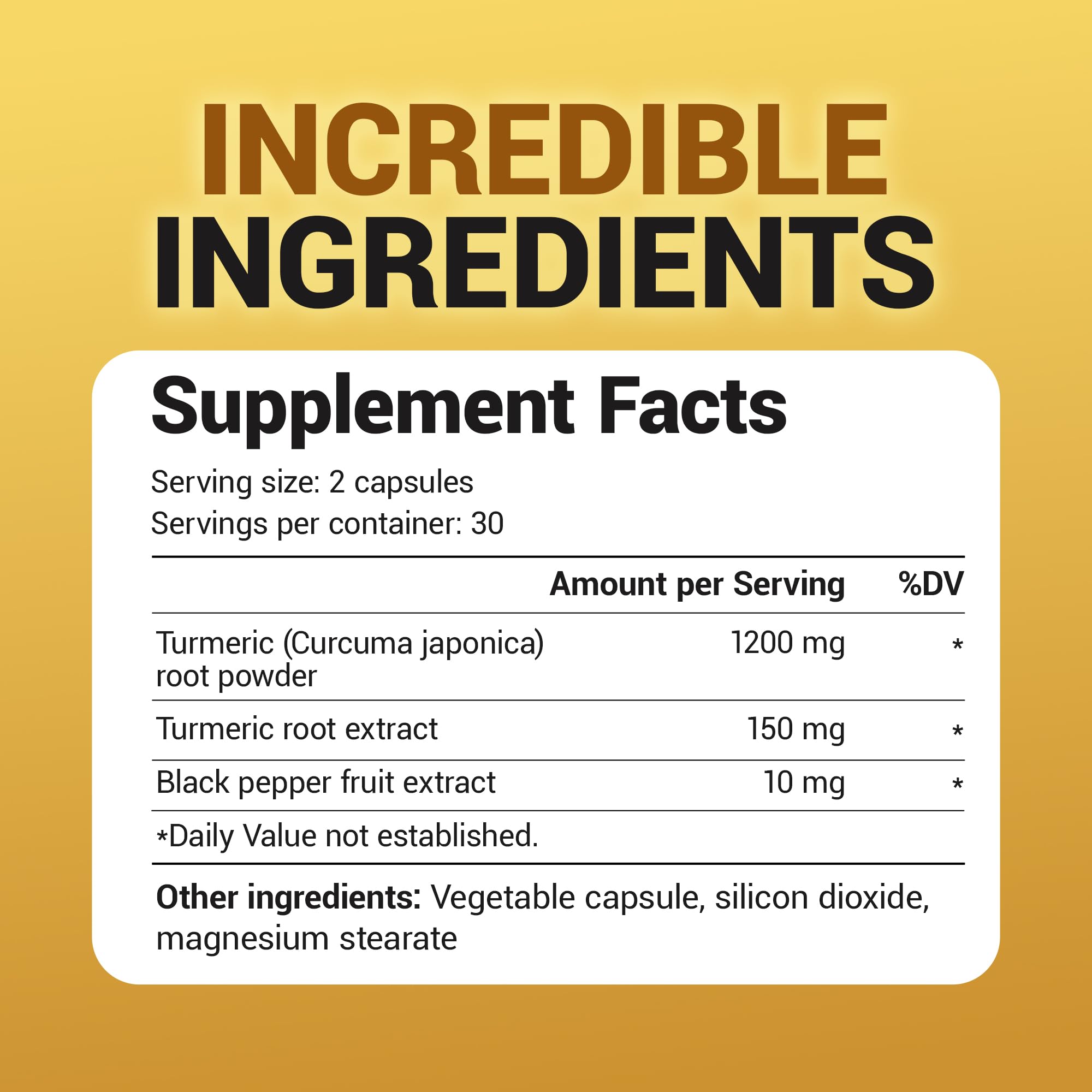 Dr. Berg (Only 2 Per Day) Turmeric Supplement with Black Pepper (BioPerine) - 1350 mg Turmeric Curcumin Supplement with 95% Curcuminoids ā Turmeric Curcumin with Black Pepper ā 60 Turmeric Capsules