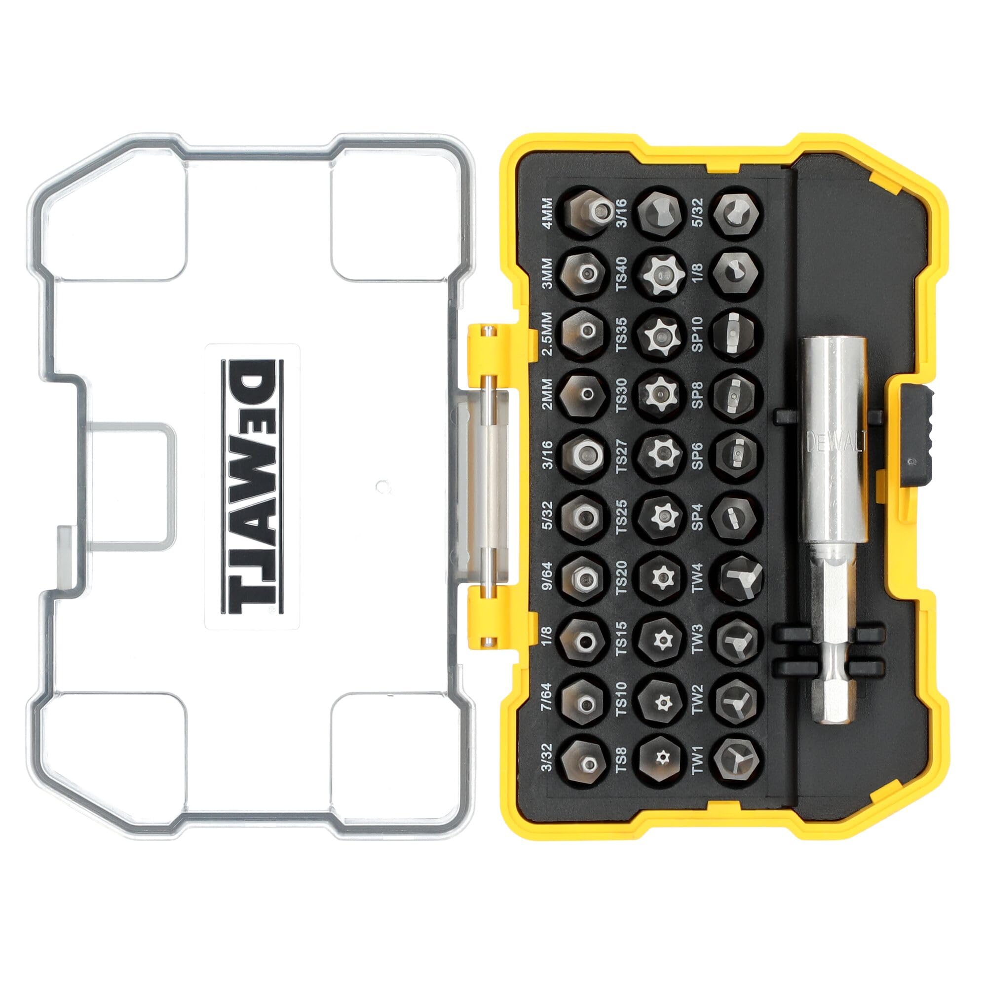 DEWALT DWAX200 Security Screwdriving Set, 31-Piece