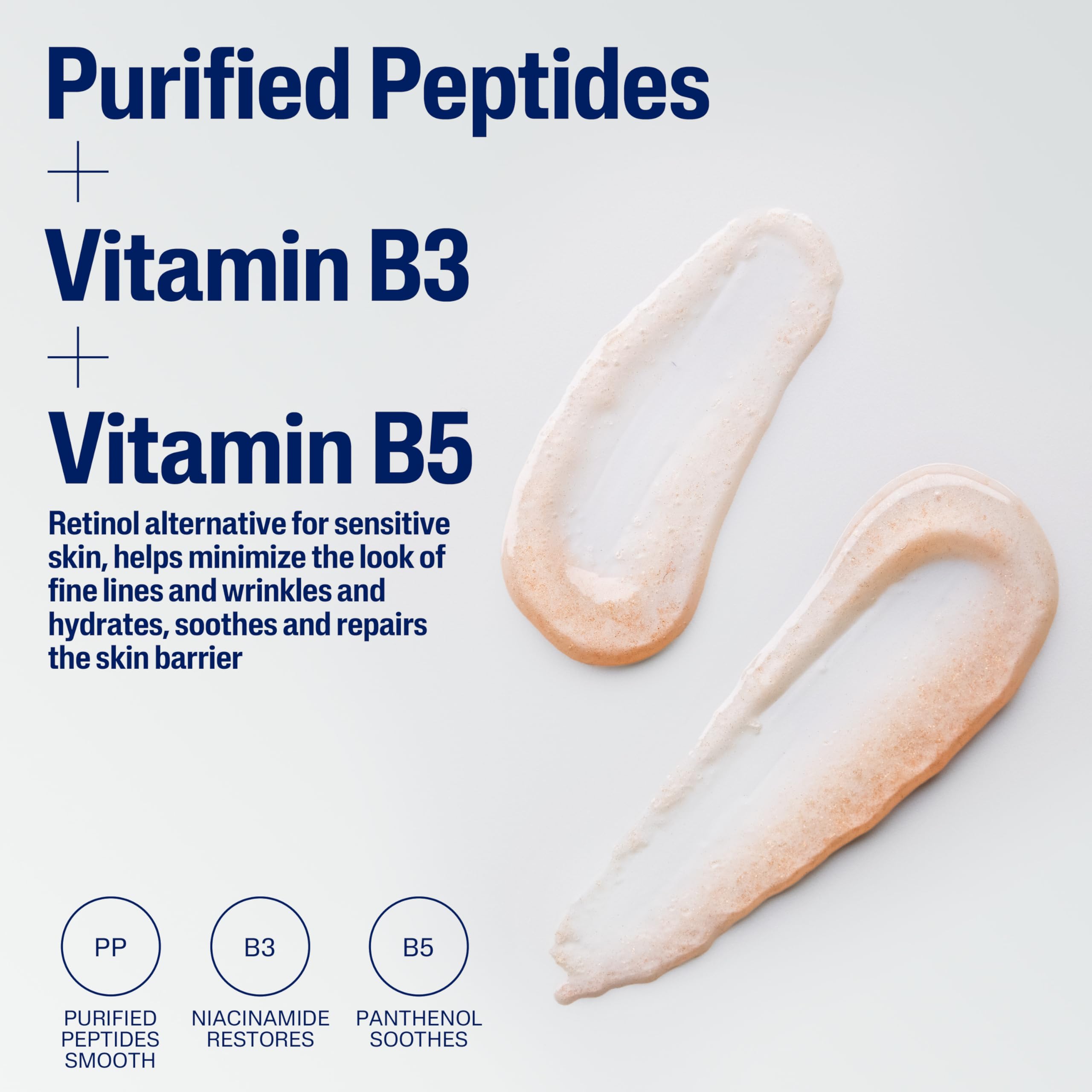 Cetaphil Healthy Renew Anti Aging Face Serum 1 Oz, Retinol Alternative Serum for Face with Niacinamide & Peptides, Skincare for Sensitive Skin with Vitamin B Complex, Fragrance Free