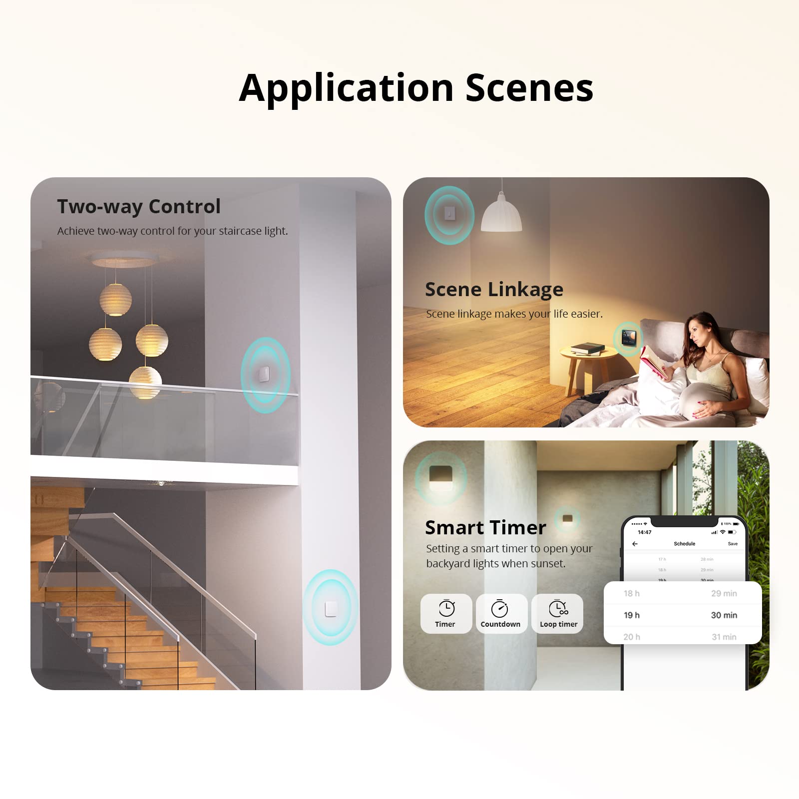 SONOFF ZBMINIL2 Extreme Zigbee Smart Light Switch (2 Way), Compatible with Alexa, SmartThings Hub, Google Home&SONOFF ZBBridge-P, ZigBee Hub Required, No Neutral Required 4-Pack