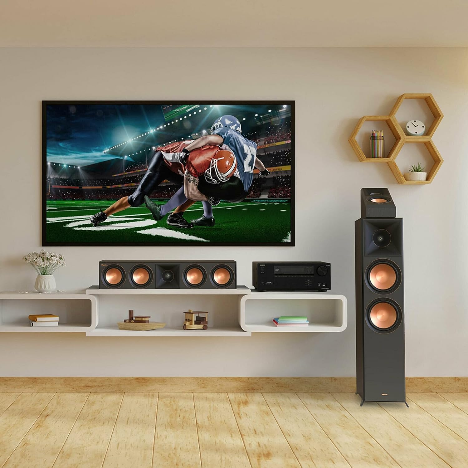 Onkyo TX-NR6100 7.2 Channel 8K Smart AV Receiver - THX Certified, Works with Sonos Certified, and Ultimate 4K Gaming Experience