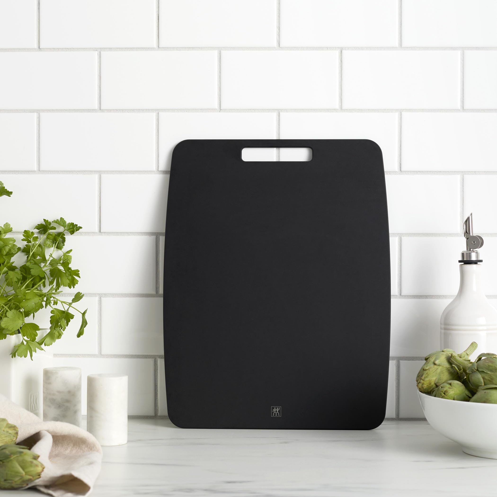 ZWILLING Plant Fiber 14.5-in x 11.25-in Cutting Board - Slate