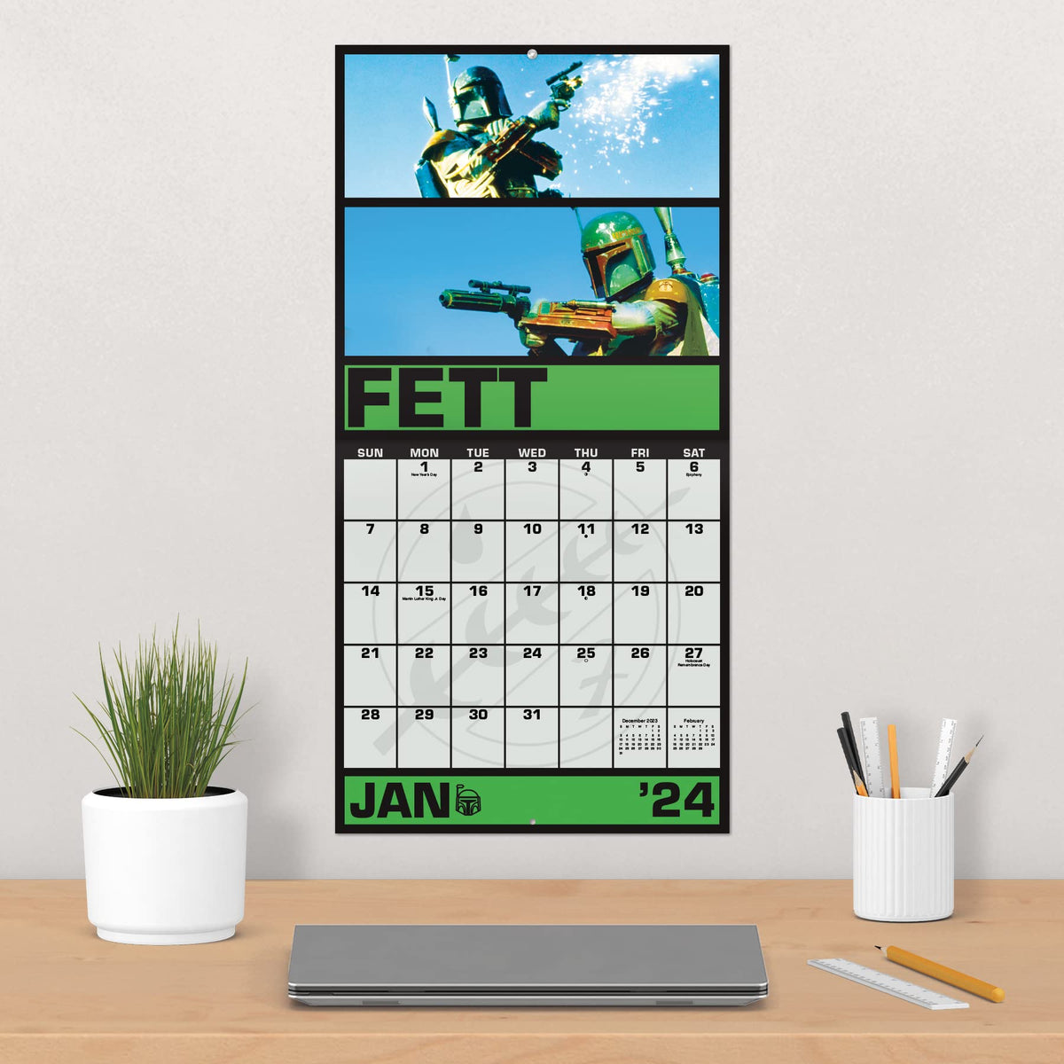 2024 Star Wars: Saga Wall Calendar