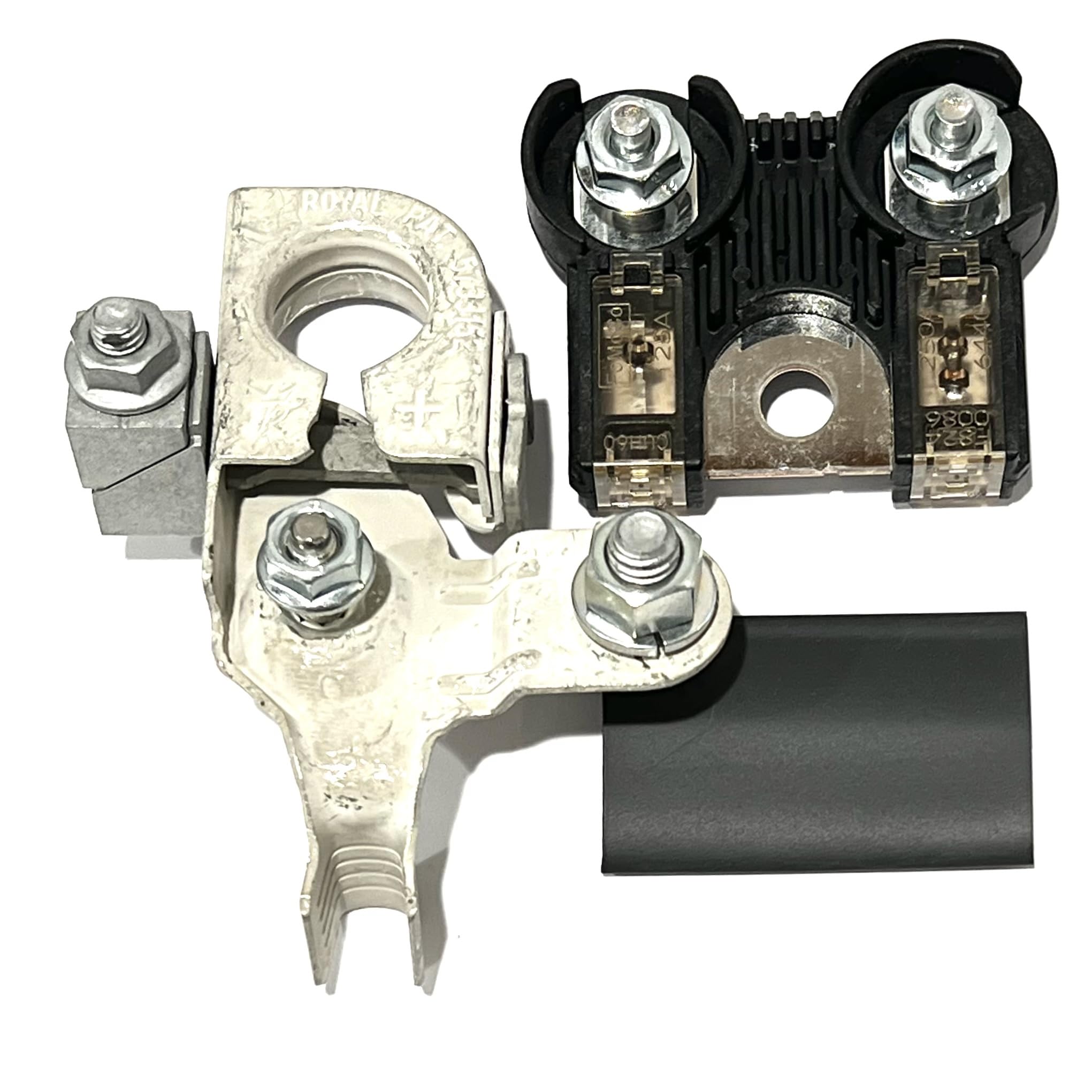 AL3Z-14526-AA AL3Z14526AA 250Amp / 125Amp Battery Fuselink Fuse & BT4Z-14450-AA Positive Terminal for F-150 F150 F-250 Pick up trucks Alternator Starter (Fuse & Positive Terminal)