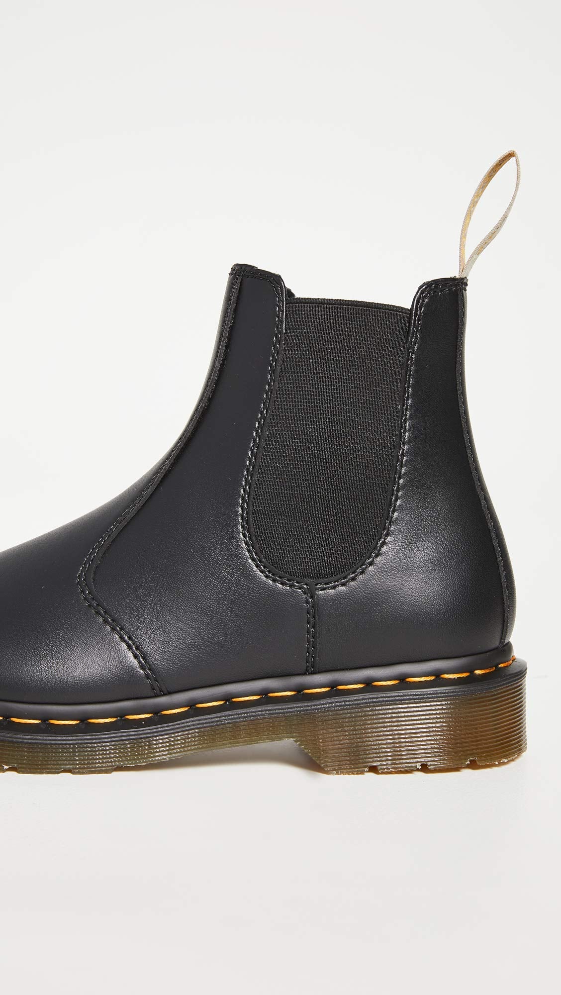 Dr. Martens Men's 2976 Felix Rub Off Chelsea Boot, Black, 13 Men/14 Women US