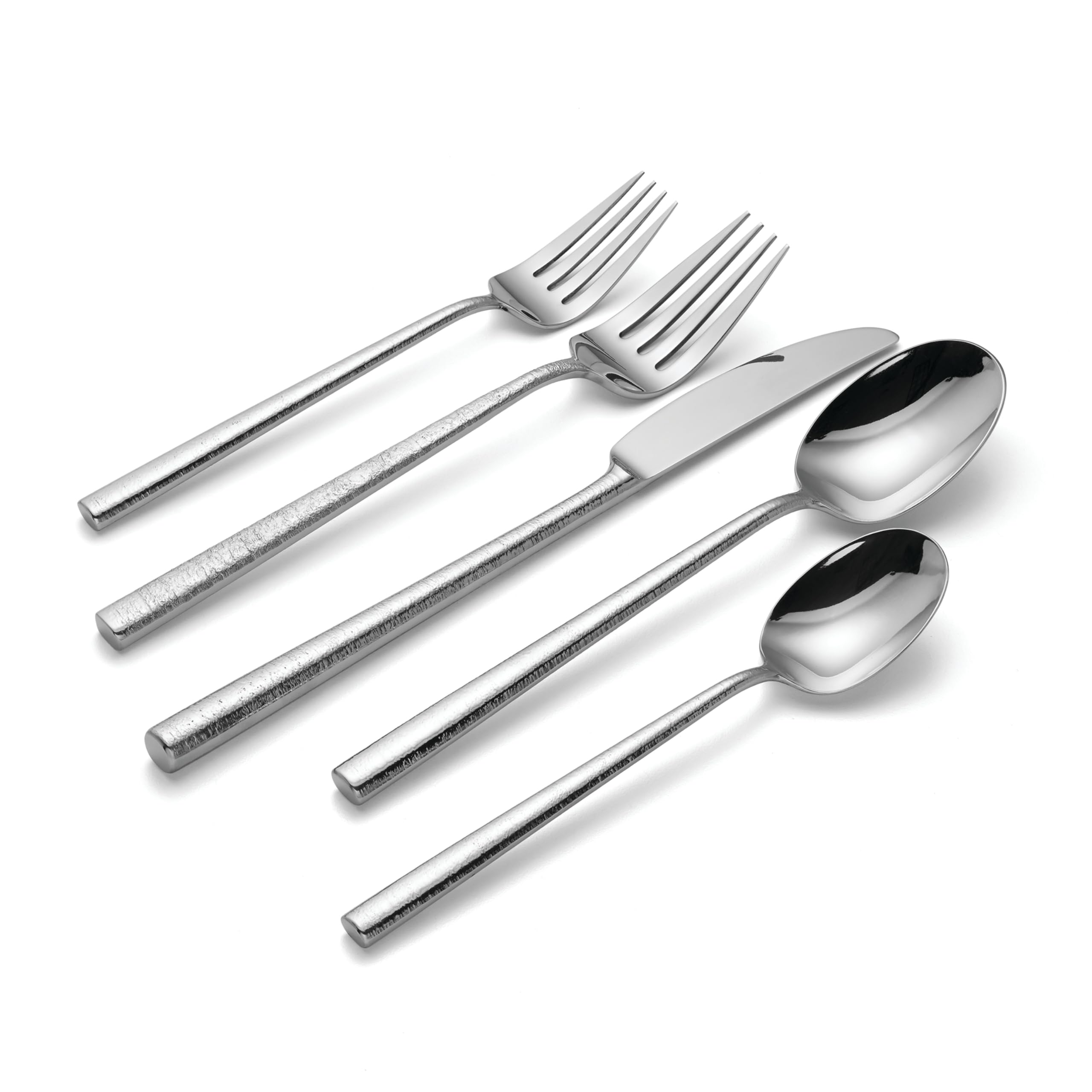 Oneida Summit Piece Everyday Flatware Set, 20 Count, Metallic