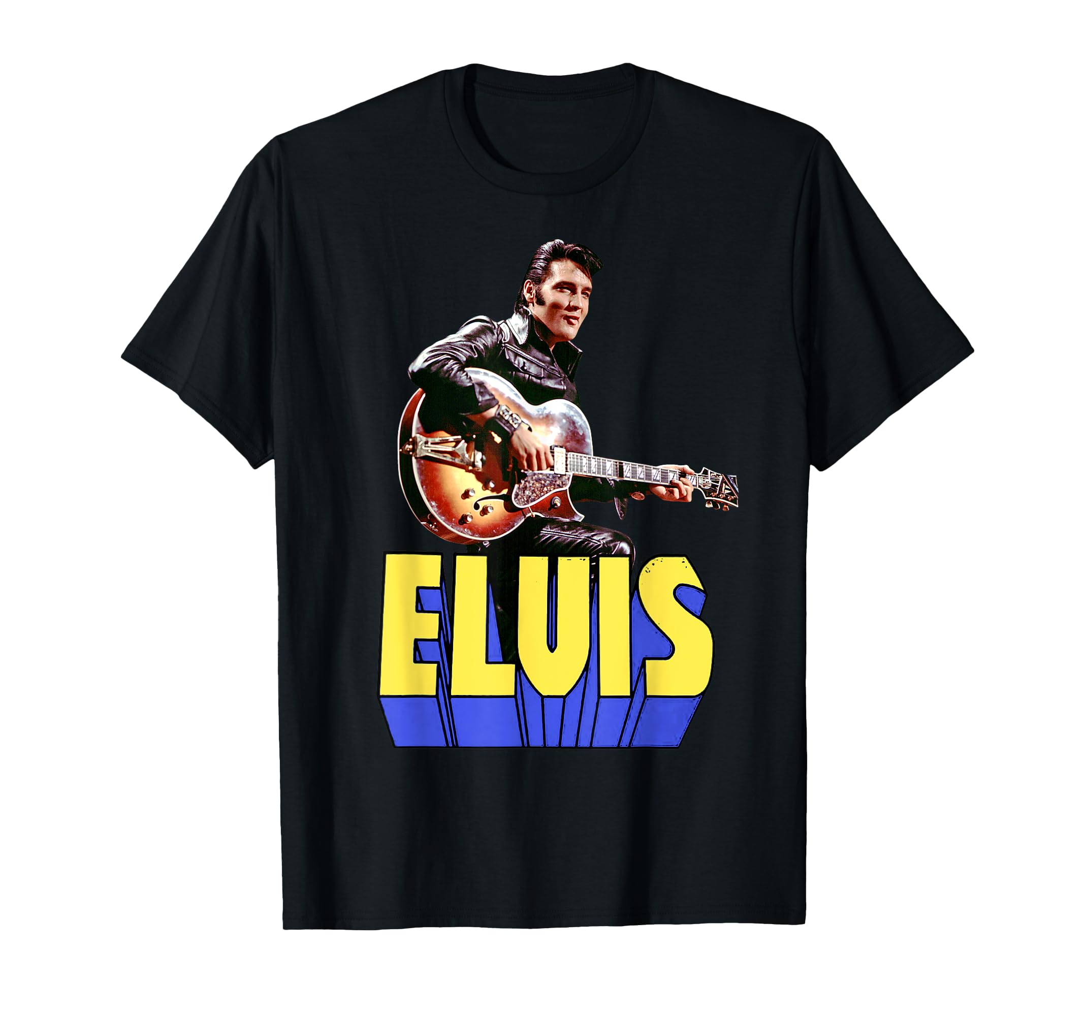 Elvis Presley Official Guitar Portrait T-Shirt