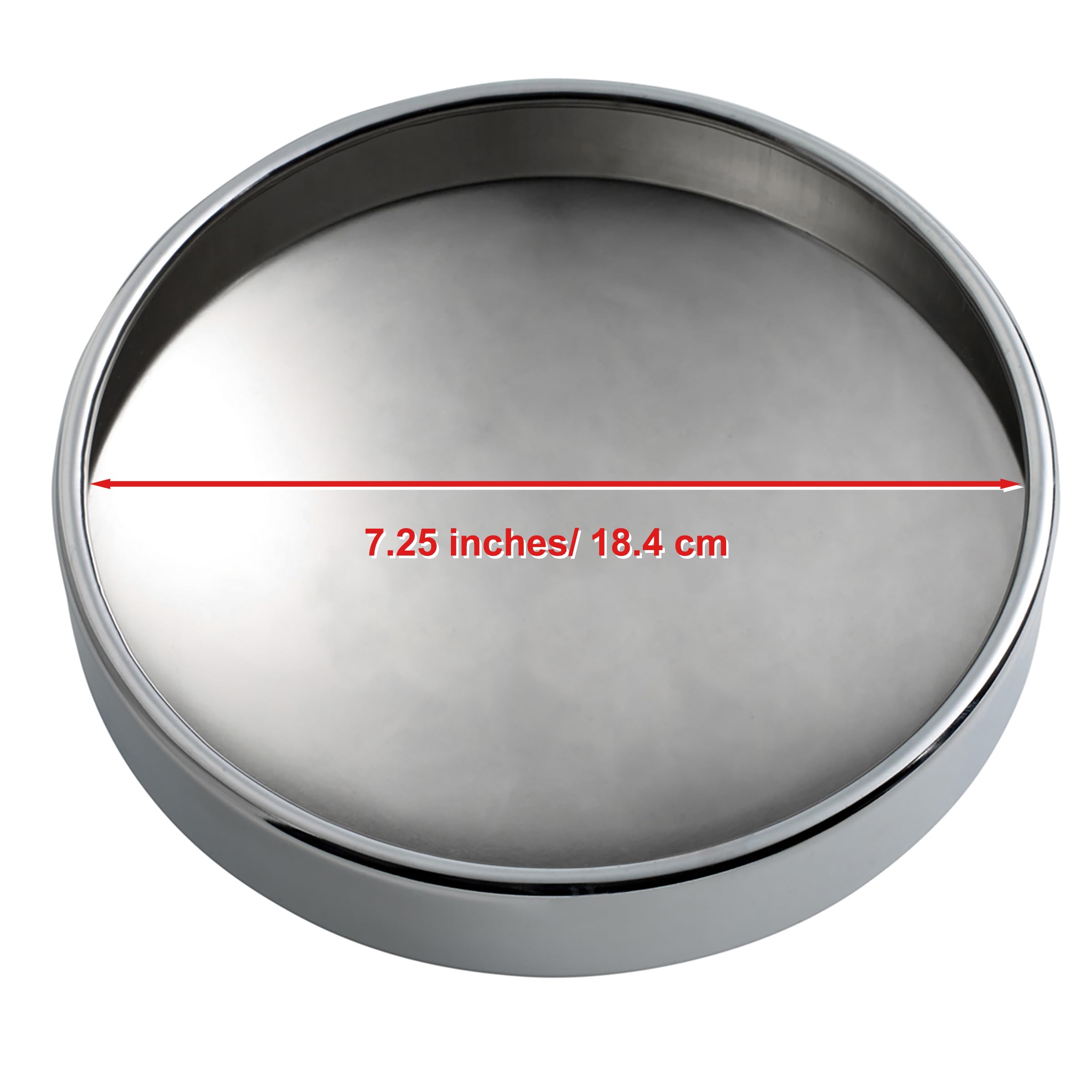 RoadPro RPRHC714 7.25" Chrome Rear Hubcap