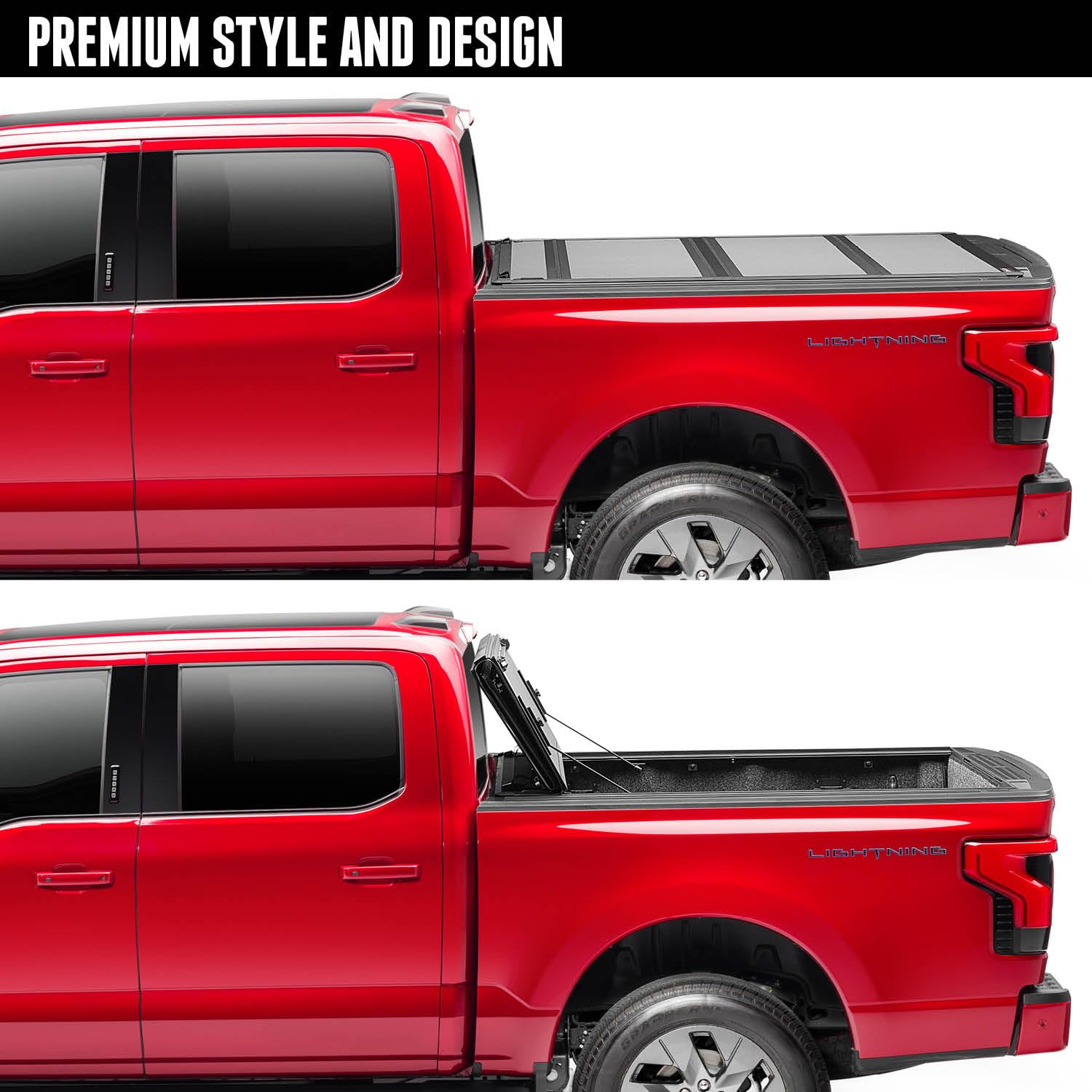 RealTruck BAK BAKFlip MX4 Hard Folding Truck Bed Tonneau Cover | 448309 | Fits 2004 - 2014 Ford F-150 5' 6" Bed (66")