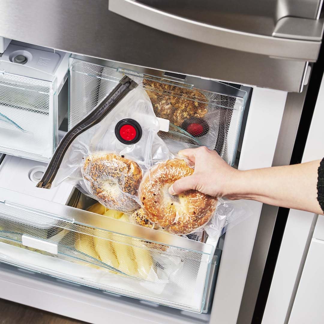 ZWILLING Fresh & Save 30-pc Assorted Sizes Vacuum Sealer Bags, Reusable Sous Vide Bags
