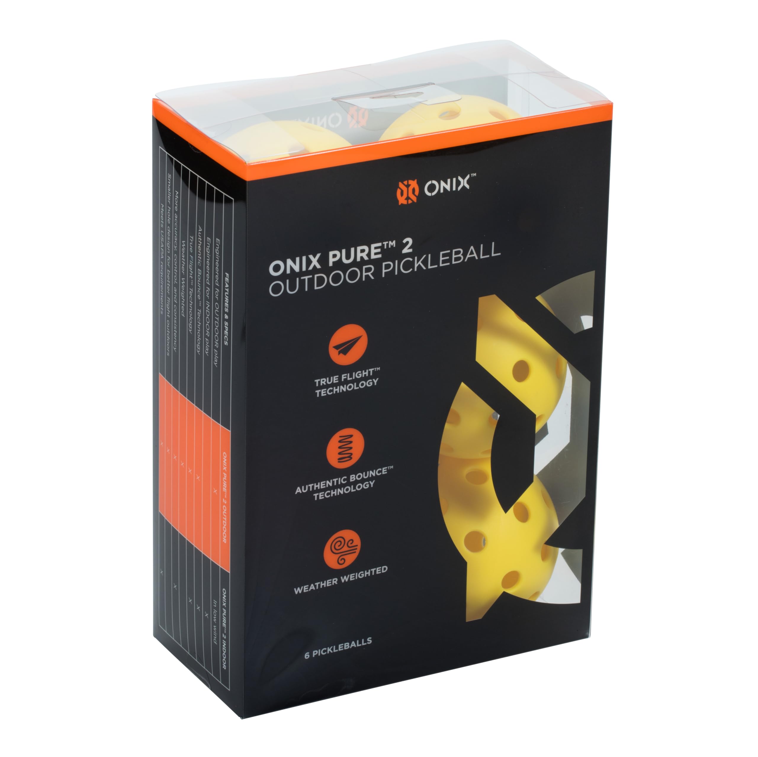 Onix Pure 2 Outdoor Pickleball Balls