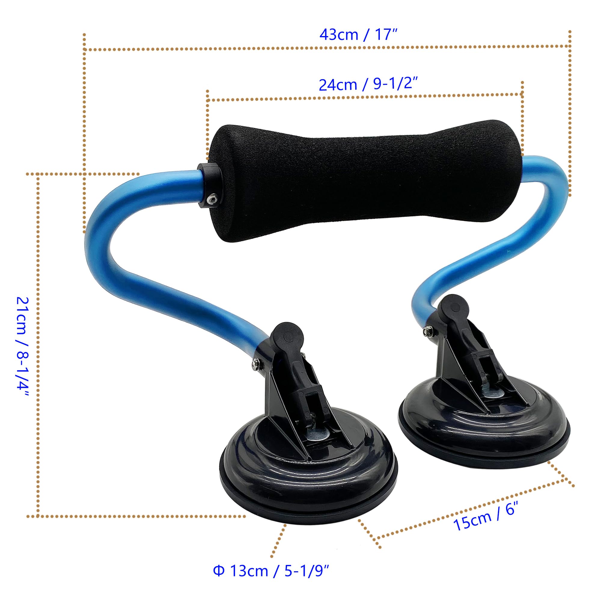 TOURFUN Kayak Roller, Kayak Load Assist for Car SUV Suction Mounted Roof Roller Loader