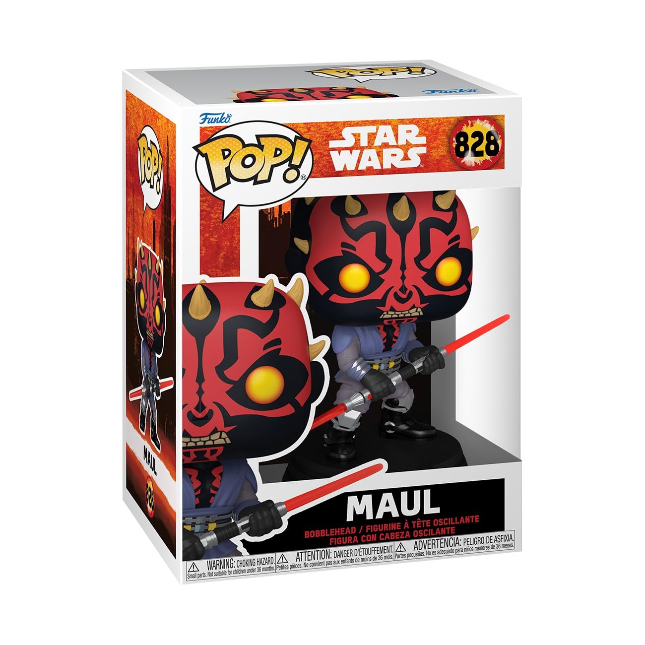 Funko Pop! Star Wars: Maul - Shadow Lord - Maul - Collectable Vinyl Figure - Gift Idea - Official Merchandise - Toys for Kids & Adults - Star Wars Fans - Model Figure for Collectors and Display