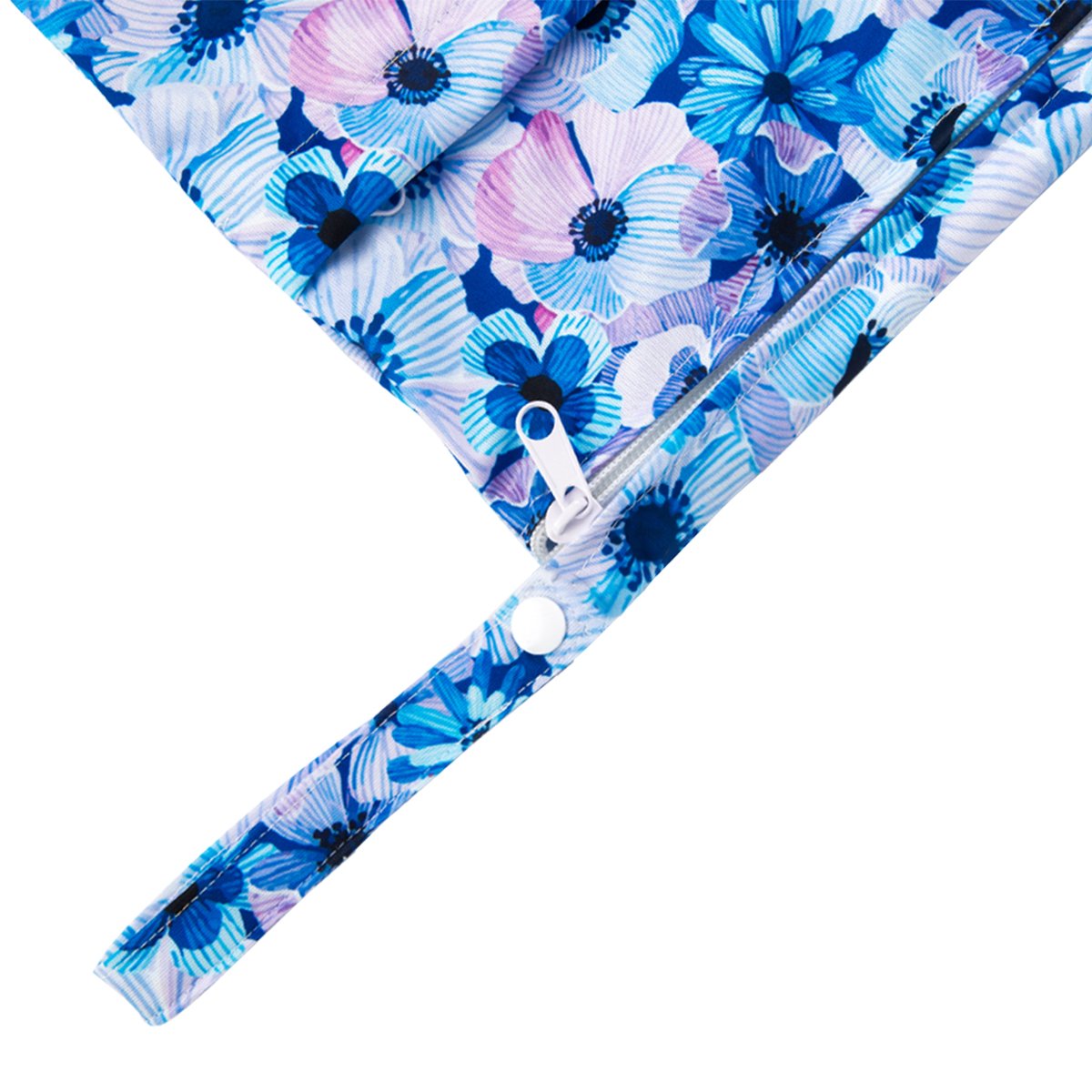 ALVA ALVABABY 2pcs Cloth Diaper Wet Dry Bags Waterproof Reusable with Two Zippered Pockets Travel Beach Pool Daycare Soiled Baby Items Yoga Gym Bag for Swimsuits or Wet Clothes L41104