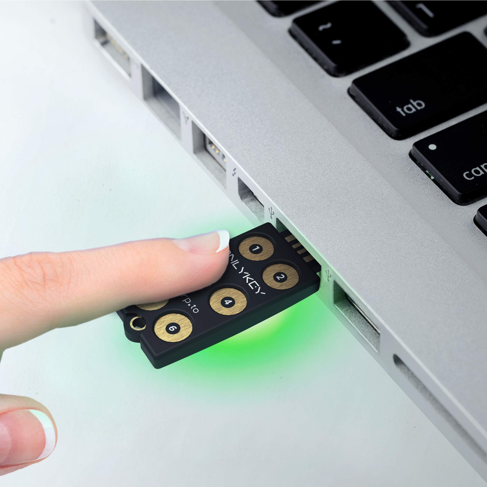 OnlyKey FIDO2 / U2F Security Key and Hardware Password Manager | Universal Two Factor Authentication | Portable Professional Grade Encryption | PGP/SSH/Yubikey OTP | Windows/Linux/Mac OS/Android
