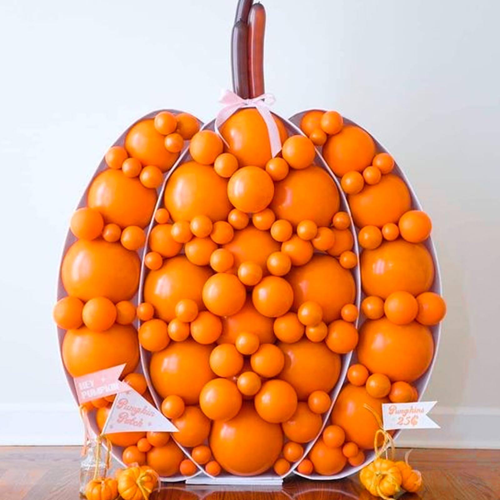 PartyWoo Balloons 90 pcs Different Sizes of 18 12 10 5 Inch Orange Fall Balloon Arch Kit Garland for Thanksgiving Halloween Little Cutie Baby Shower Birthday Party Decorations Orange-Y9