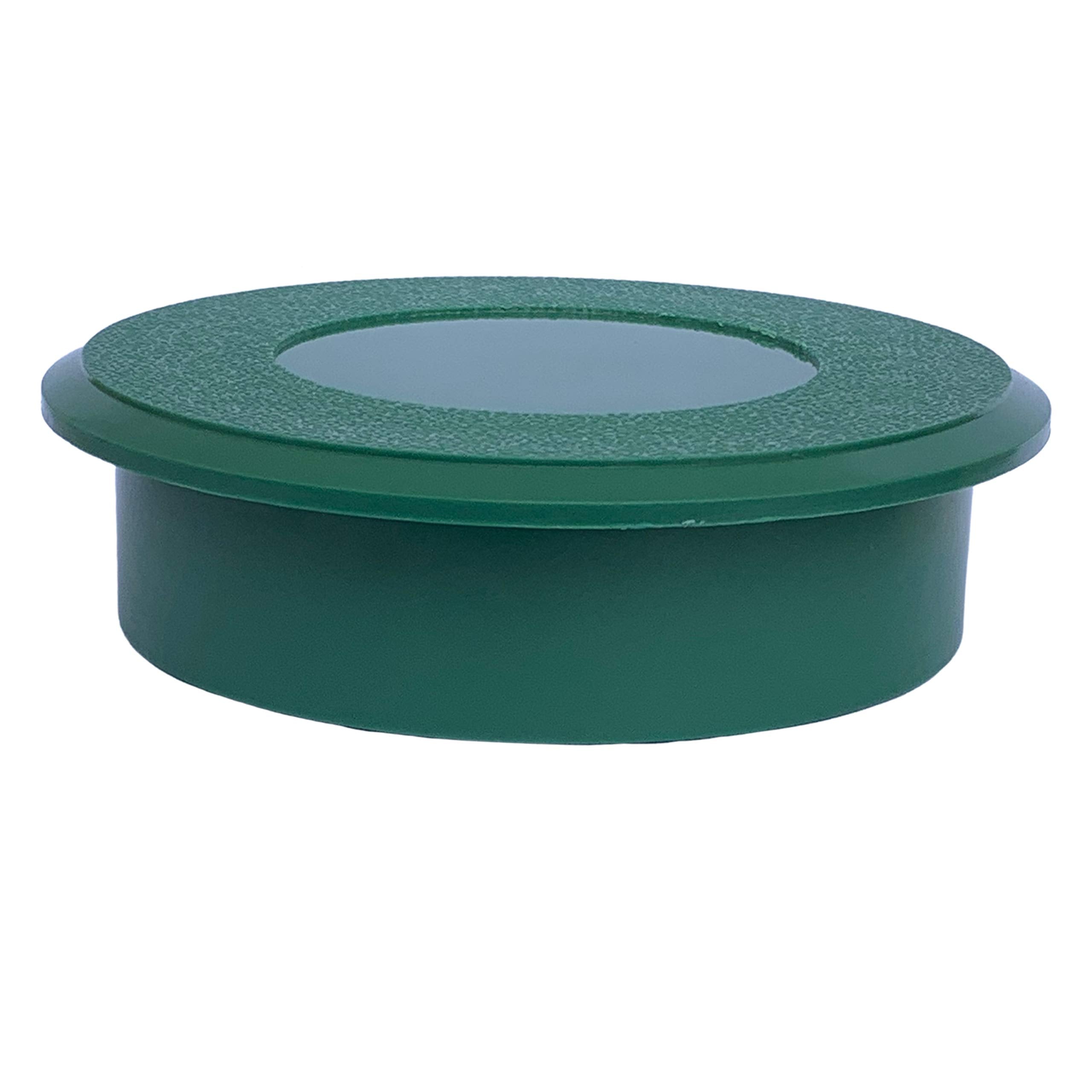 Golf City Products ABS Plastic Golf Cup Cover - Golf Hole Cover Fits Any Standard PGA or USGA Putting Green Golf Hole Cup. Great Addition to Your Backyard Practice Putting Green Cups and Flags