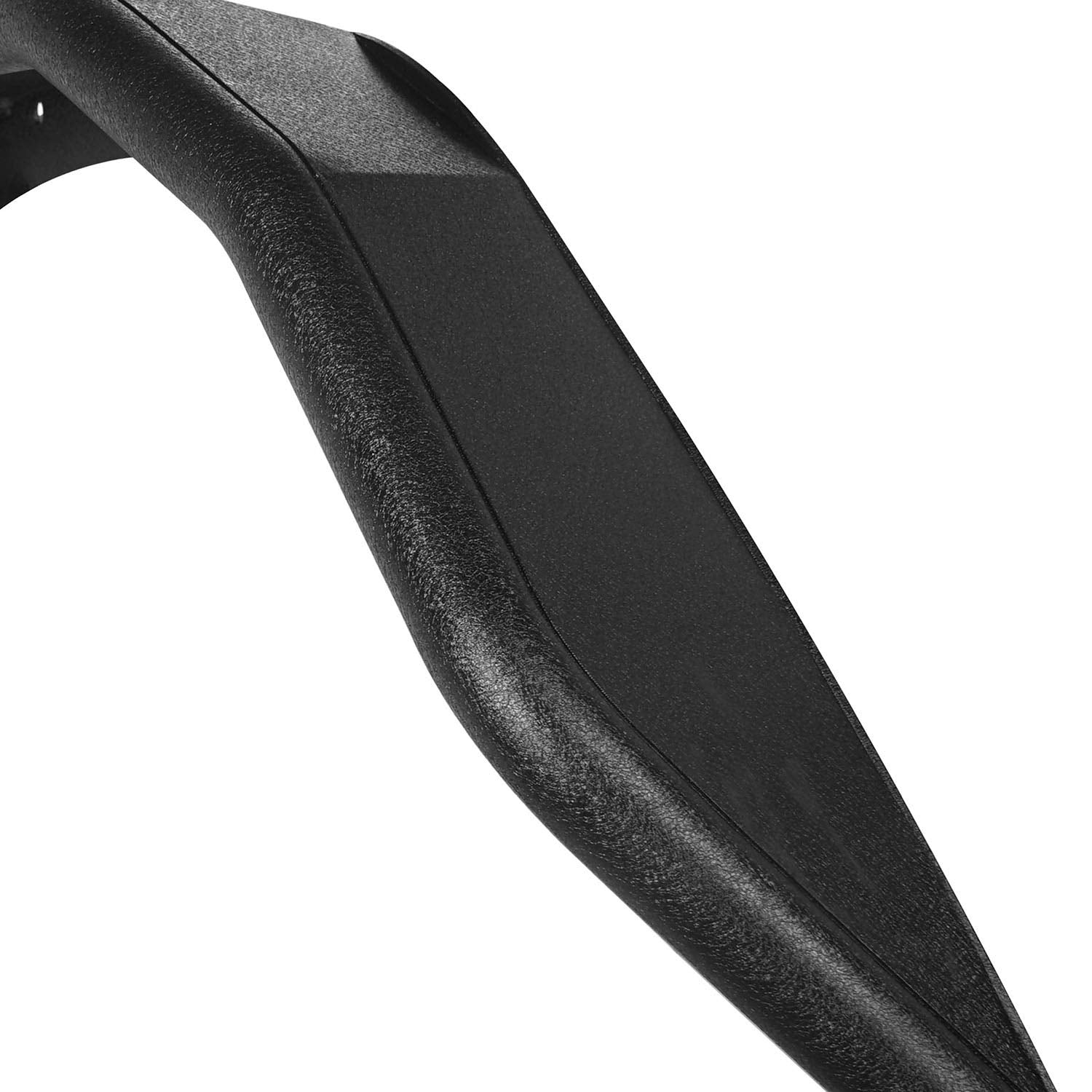 Hooke Road JK Tubular Tube Fender Flares Front & Rear Kit for 2007-2018 Jeep Wrangler JK 2/4 Doors Textured Black Solid Wheel Fenders