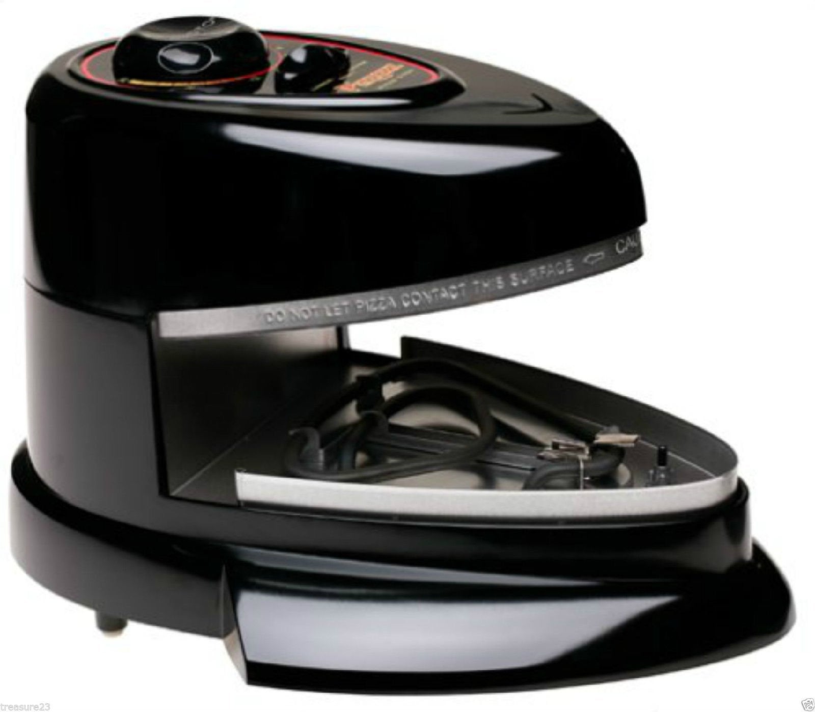 Presto Pizzazz Pizza Oven, 12 Inch, Black