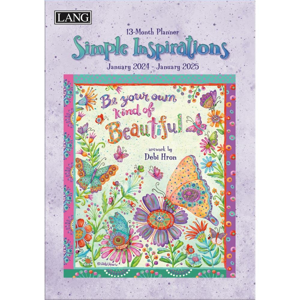 LANG Simple Inspirationsâ„¢ 2024 Monthly Planner (24991012116)