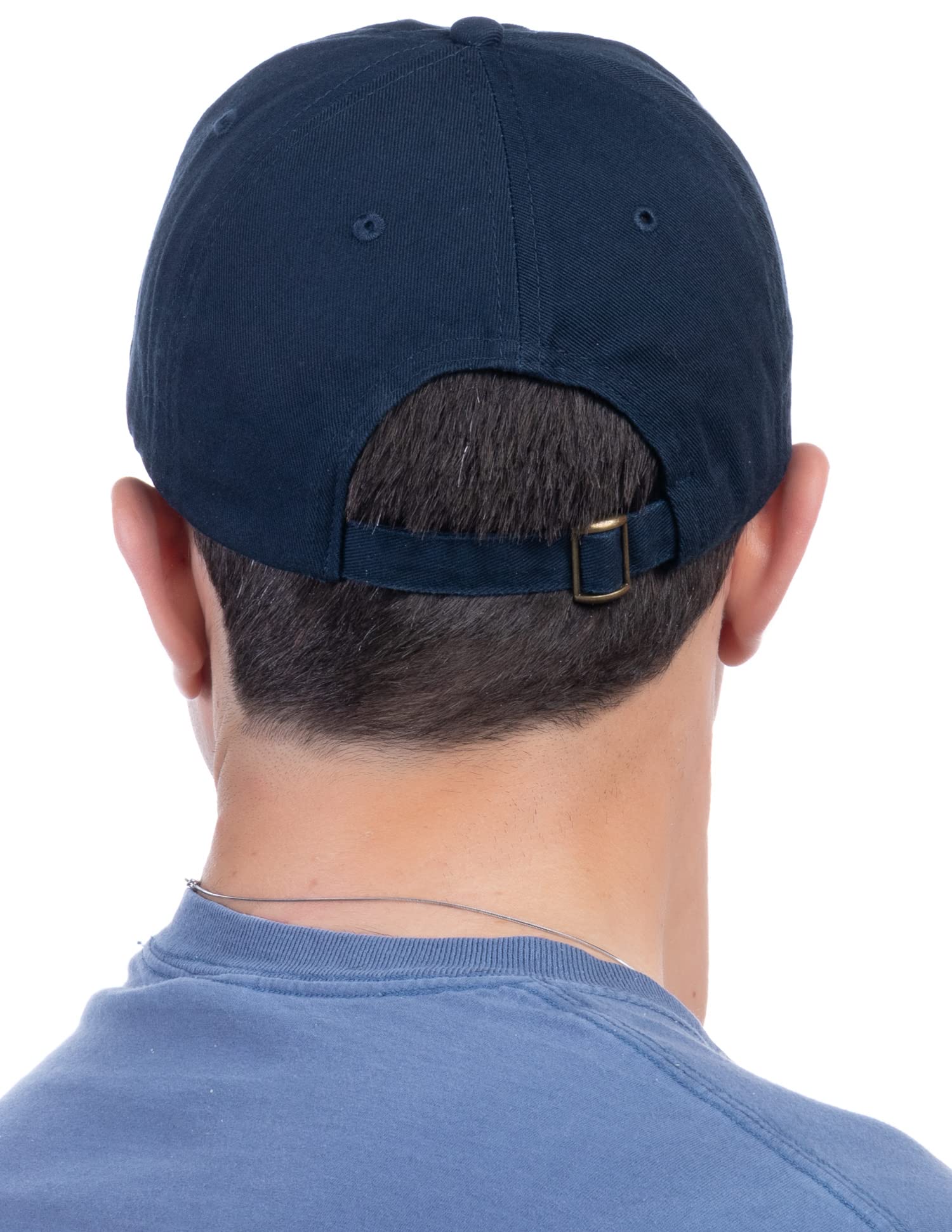 Ann Arbor T-shirt Co. Cuban American Flag Hat - Cuba USA Friendship, Cubano America Dad Baseball Pin Cap for Men Women - (Navy)