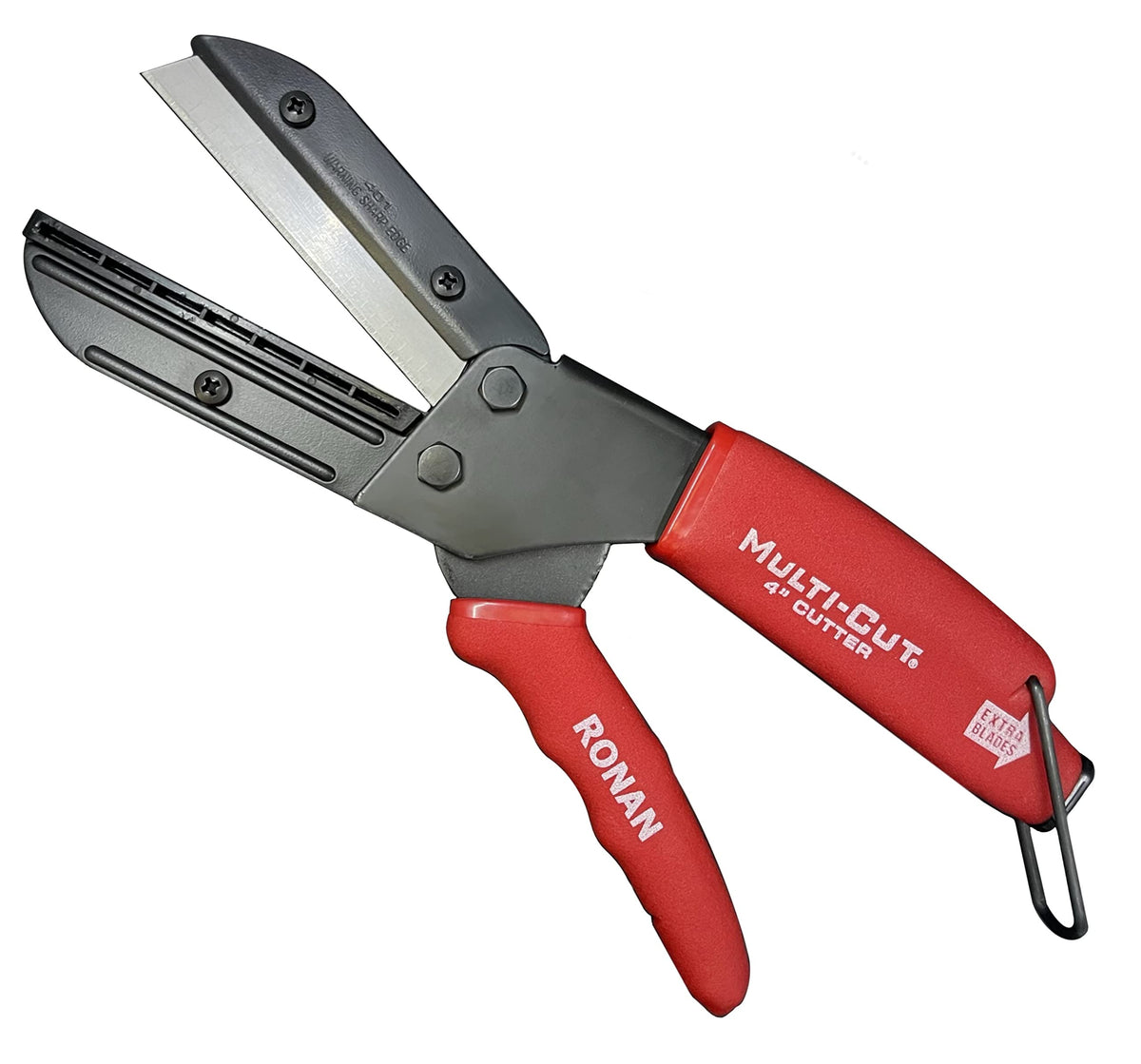 Ronan Multi-Cut 401 Cutting Tool - Wood, Box, Branch, Plant, Plastic, Rope, Leather, Linoleum, Rubber Cutter, DIY Utility All Purpose Multi-Cutting Device