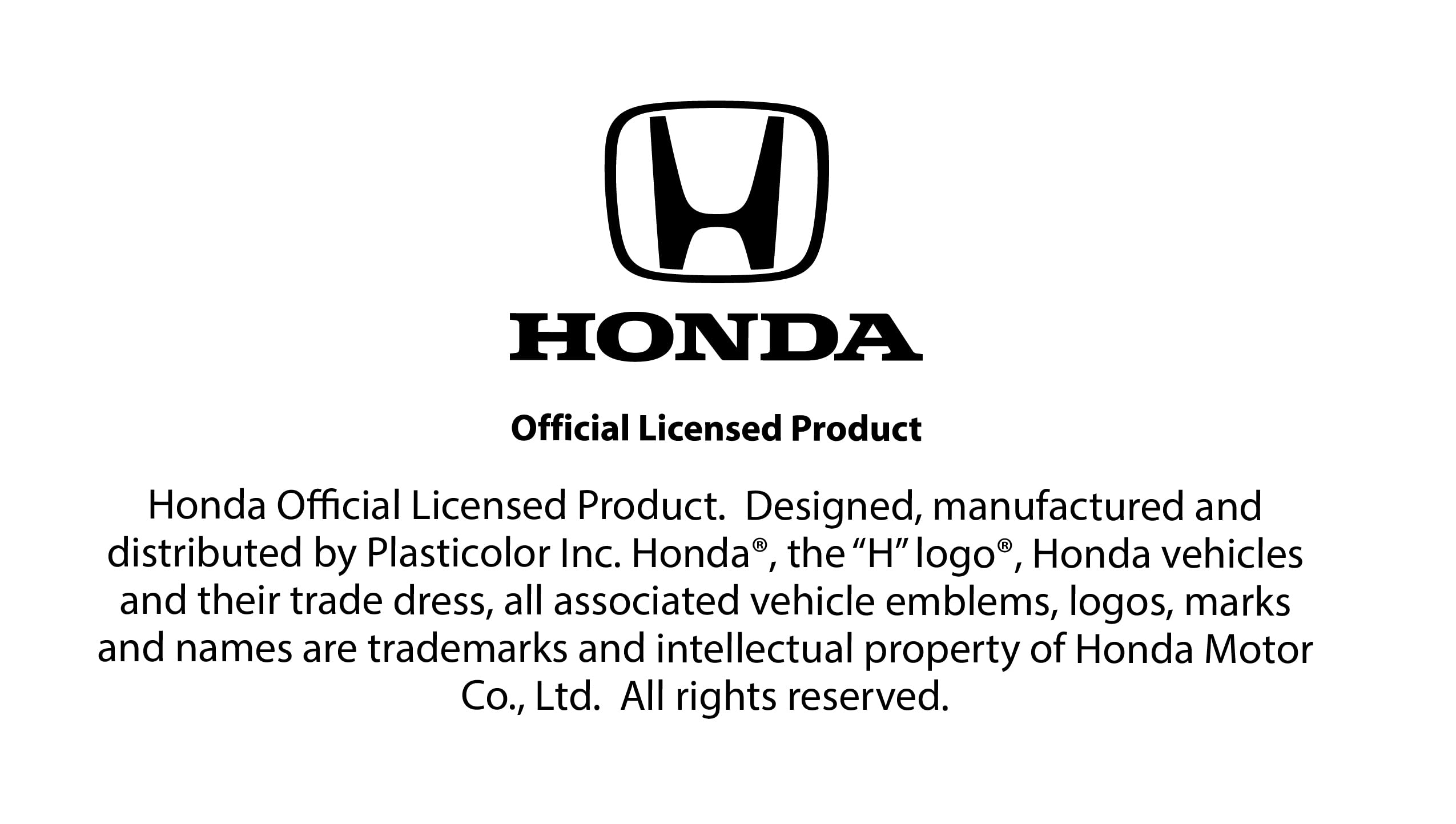 Plasticolor 001221R01 'Honda' Utility Mat